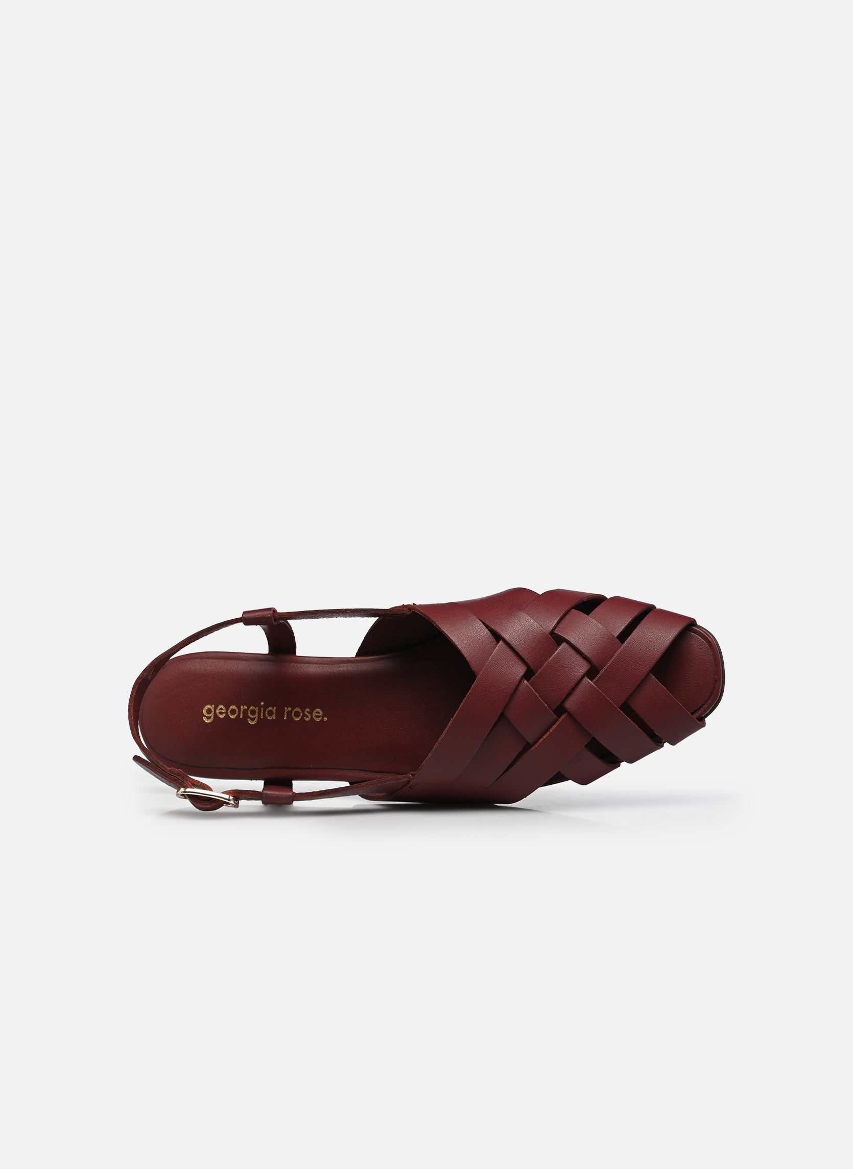 Platte sandalen Kufi - sandales dames bordeaux Georgia Rose Platte sandalen Kufi - sandales dames bordeaux BORDEAUX