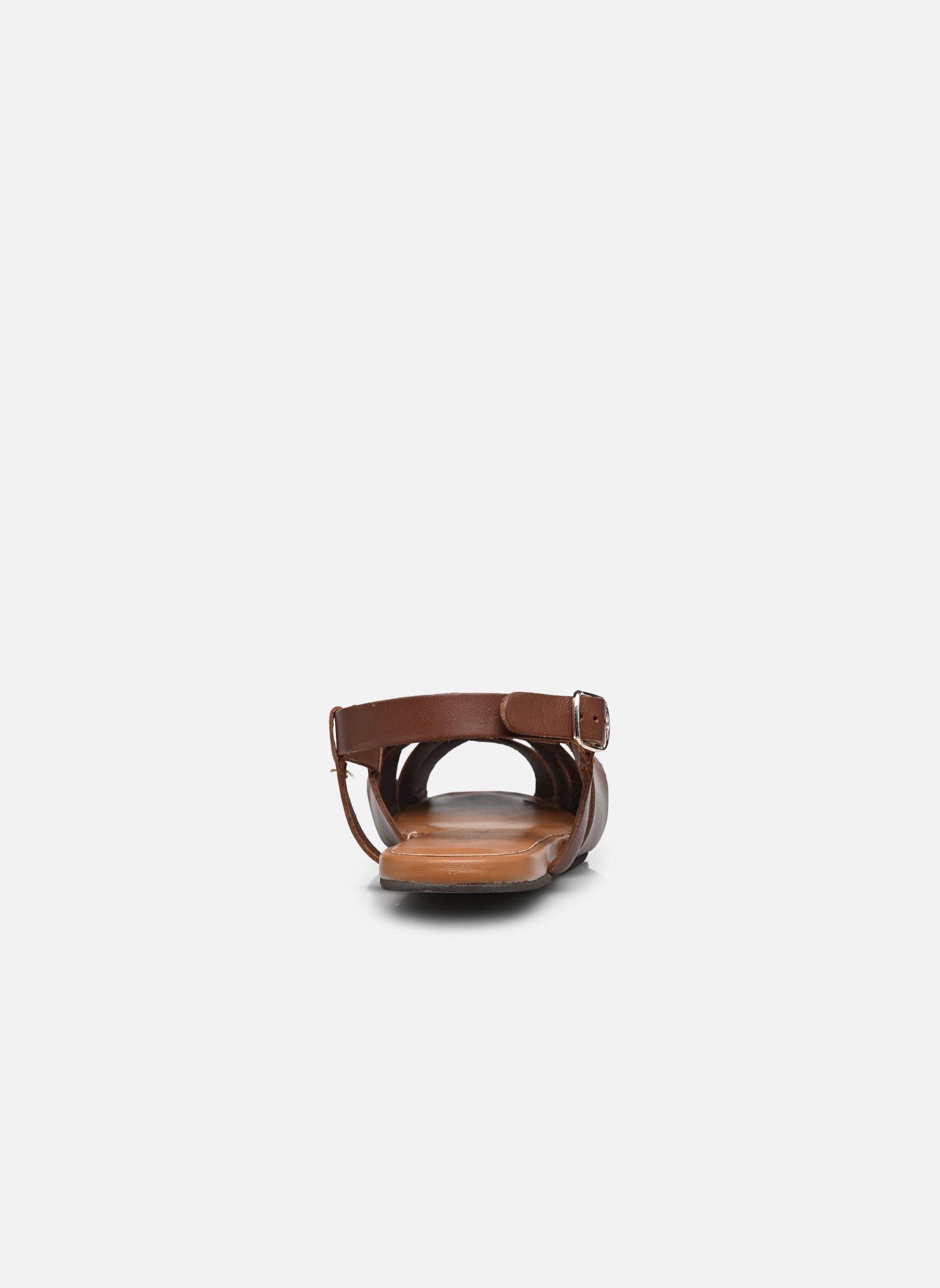 Platte sandalen Kufi - sandales dames bruin Georgia Rose Platte sandalen Kufi - sandales dames bruin COGNAC