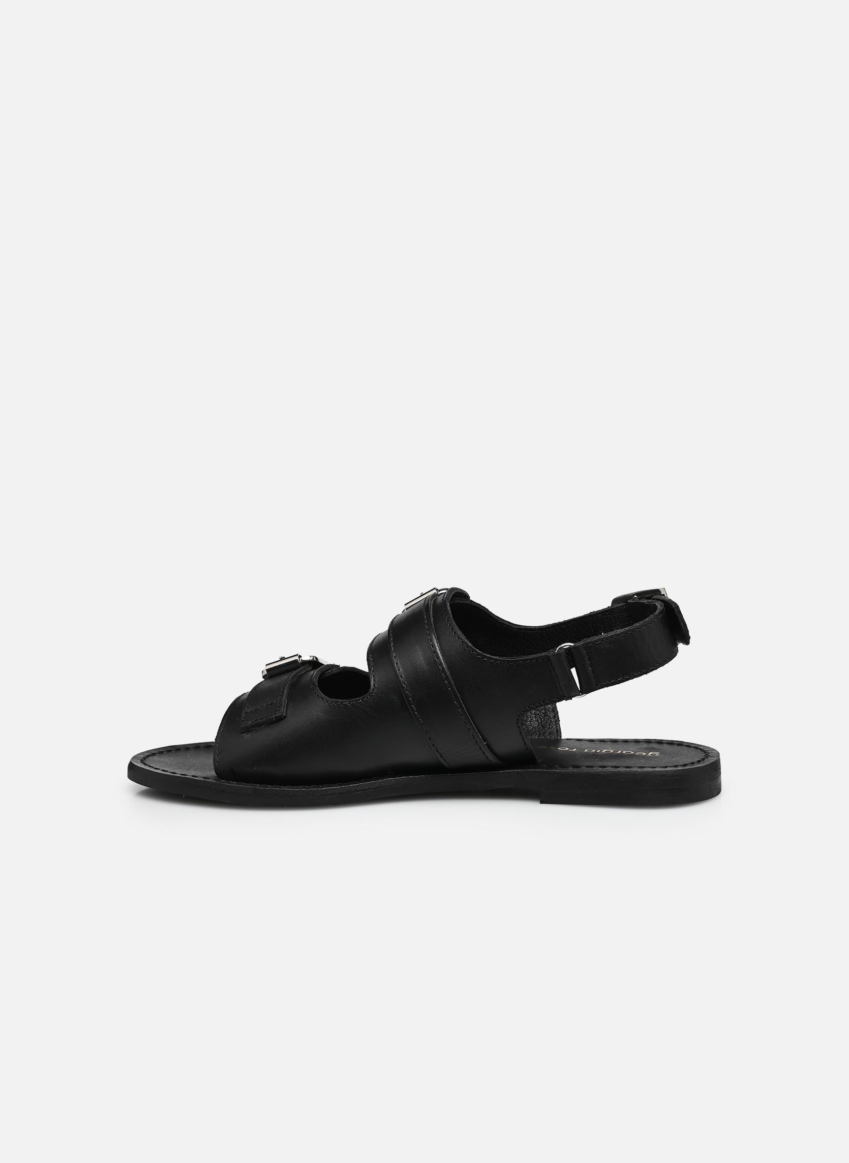 Sandales plates Koupi - sandales femme noir Georgia Rose Sandales plates Koupi - sandales femme noir Noir