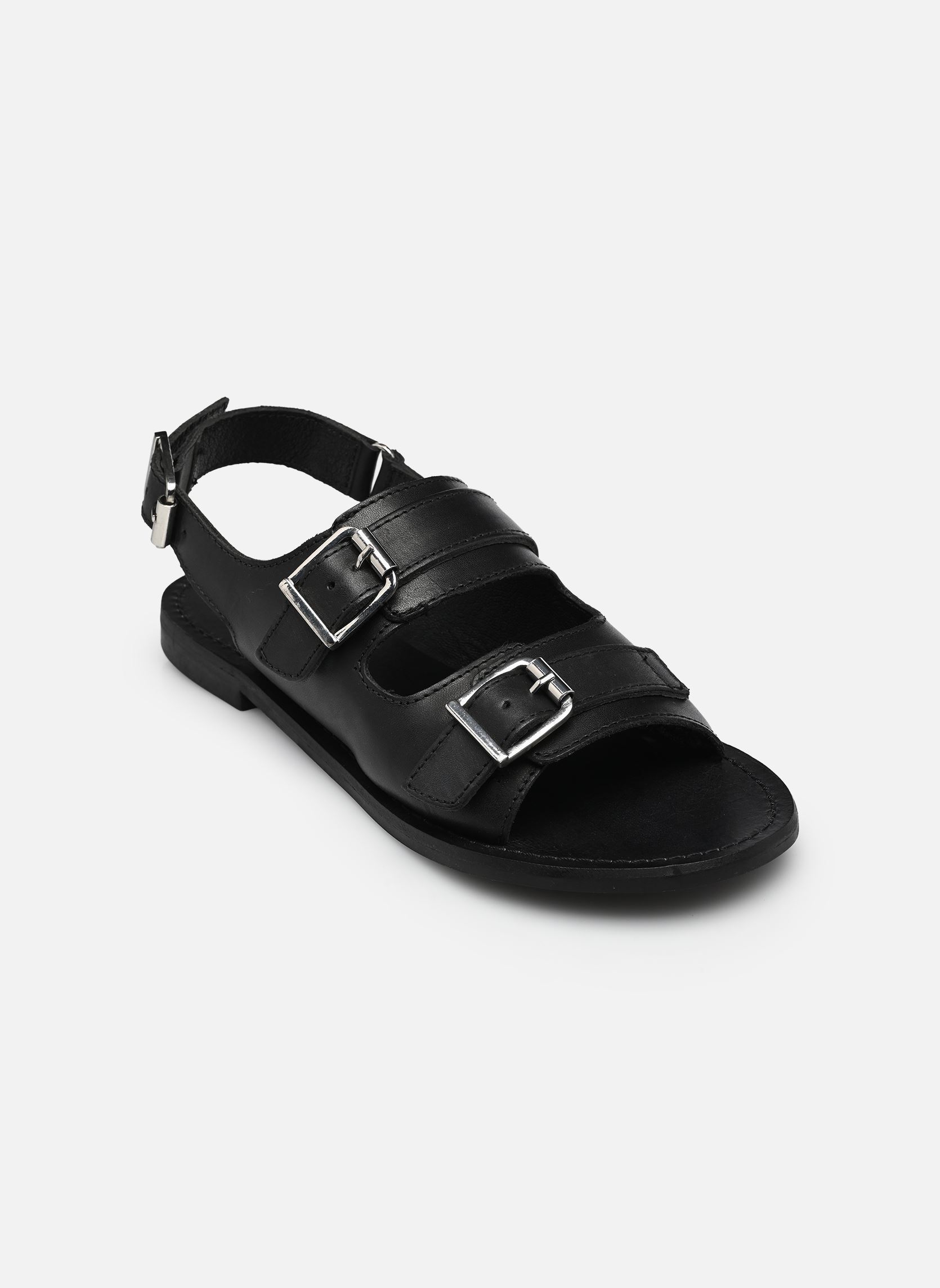 Sandales plates Koupi - sandales femme noir Georgia Rose Sandales plates Koupi - sandales femme noir Noir