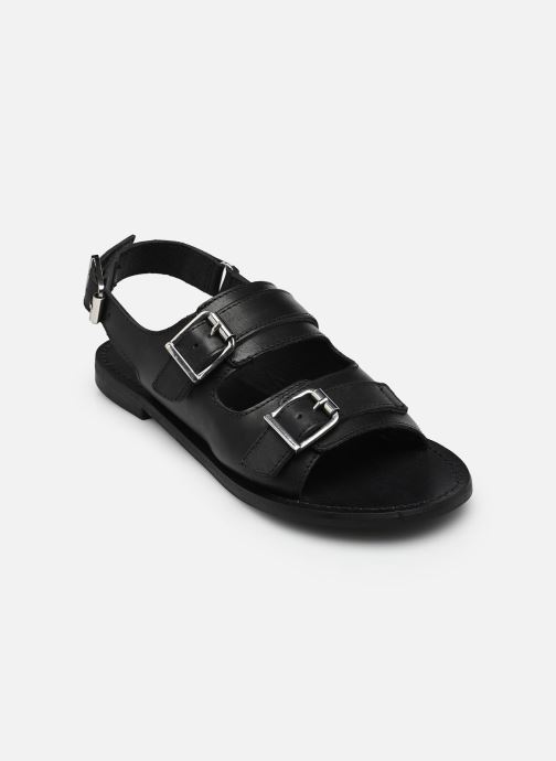 Georgia Rose Flache Sandalen Koupi - sandales damen schwarz