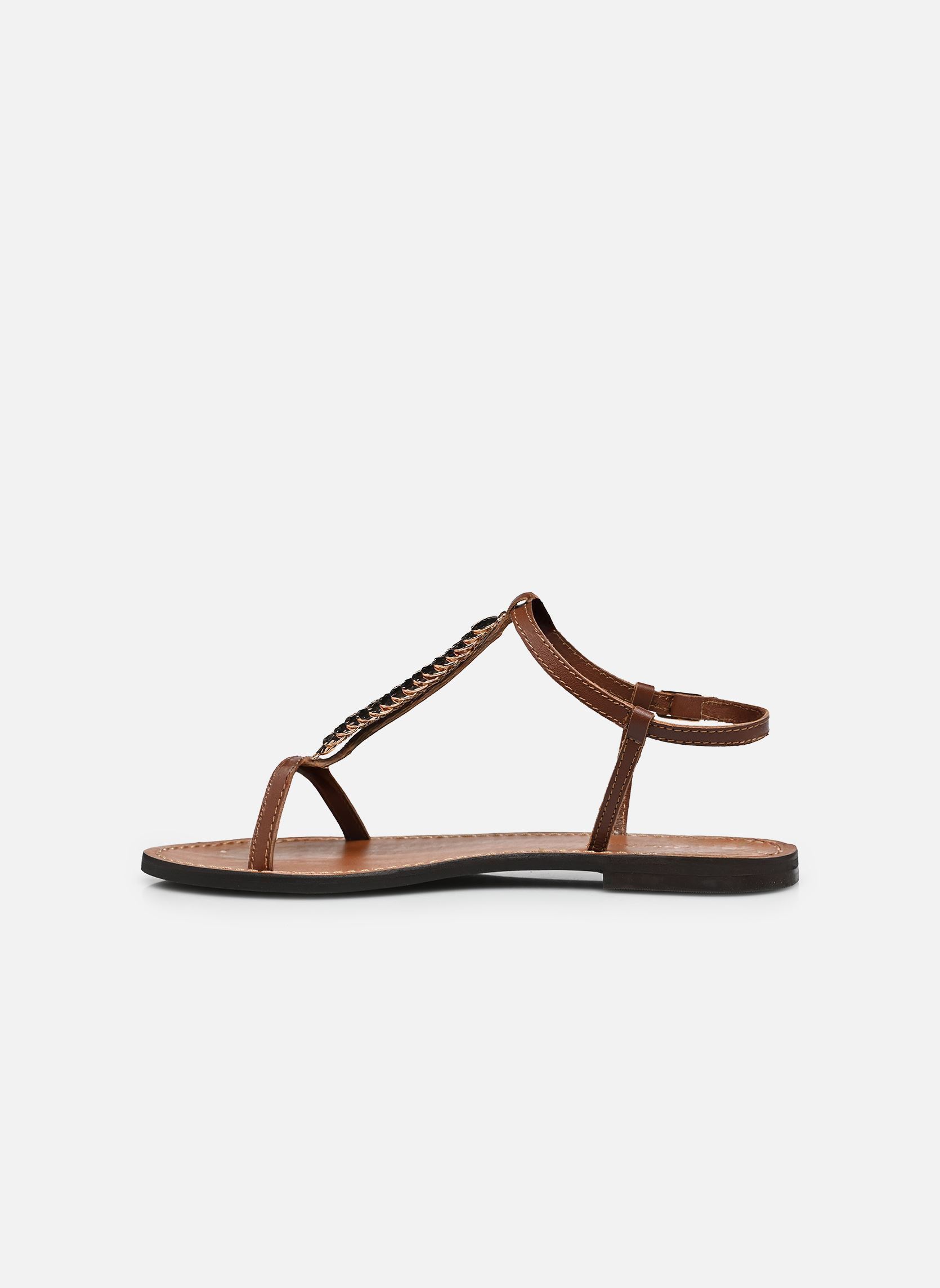 Flache Sandalen Kore - sandales damen braun Georgia Rose Flache Sandalen Kore - sandales damen braun COGNAC