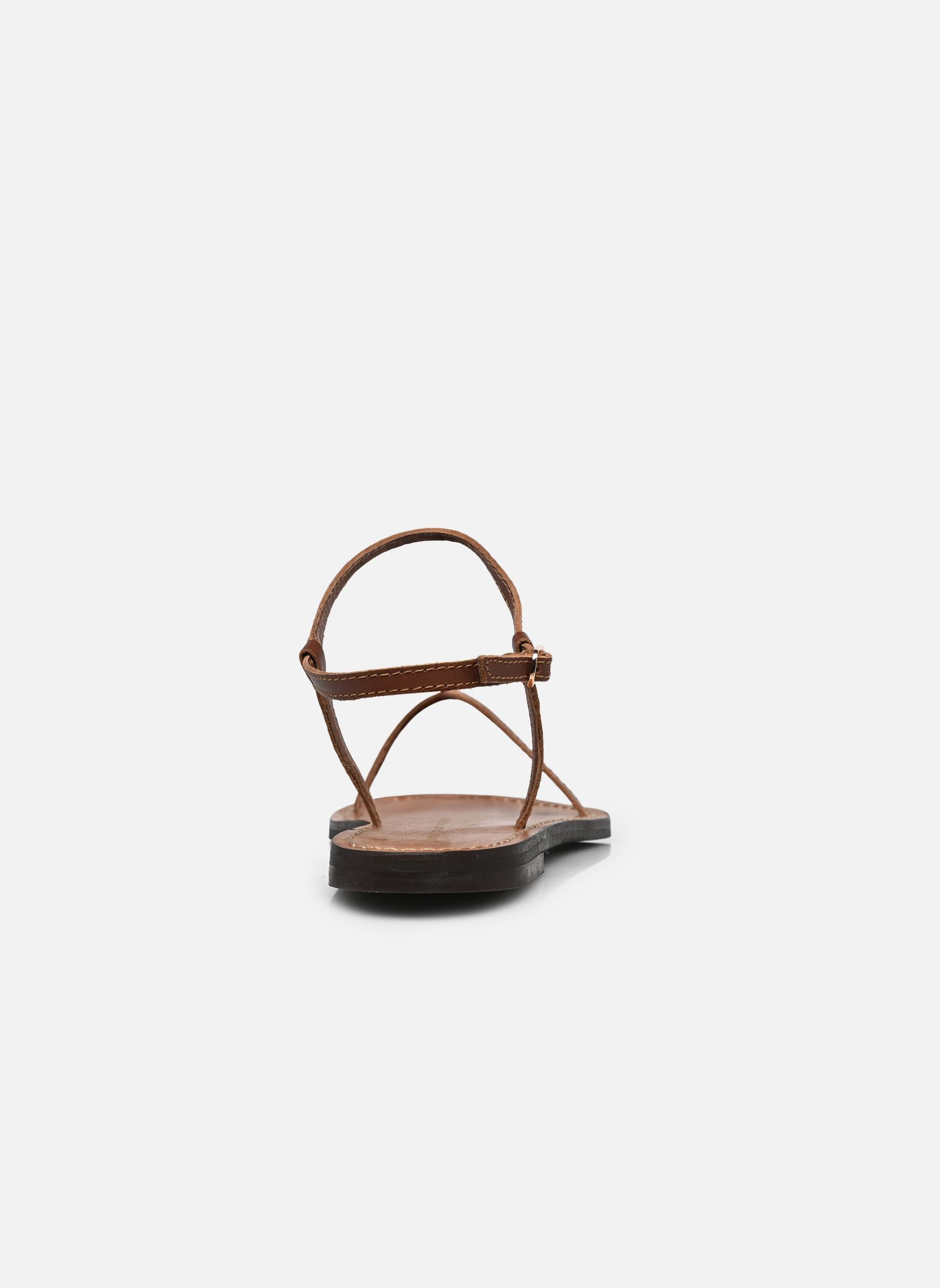 Flache Sandalen Kore - sandales damen braun Georgia Rose Flache Sandalen Kore - sandales damen braun COGNAC