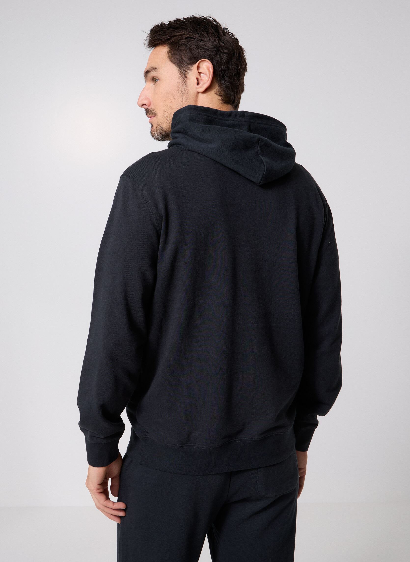 Sweats à capuche Star Chev Fz Hoodie homme noir Converse Sweats à capuche Star Chev Fz Hoodie homme noir Black Black