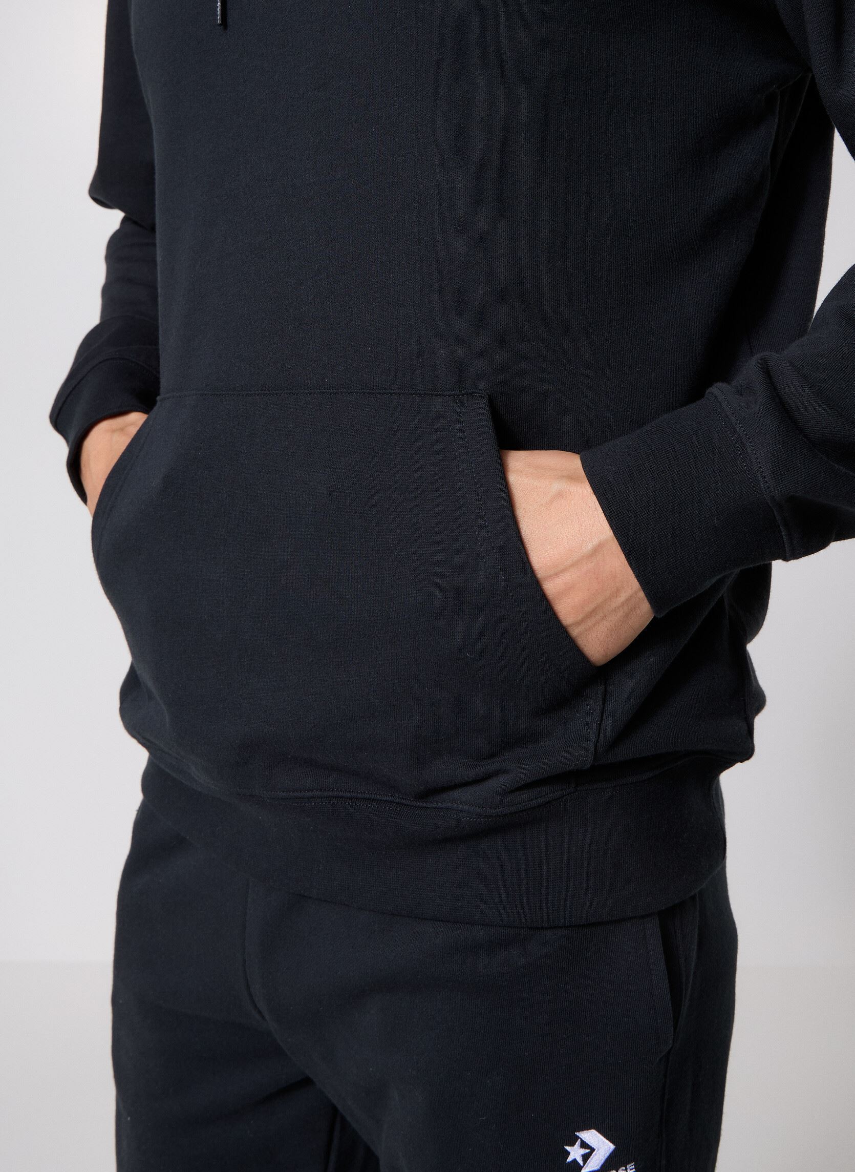 Sweats à capuche Star Chev Fz Hoodie homme noir Converse Sweats à capuche Star Chev Fz Hoodie homme noir Black Black