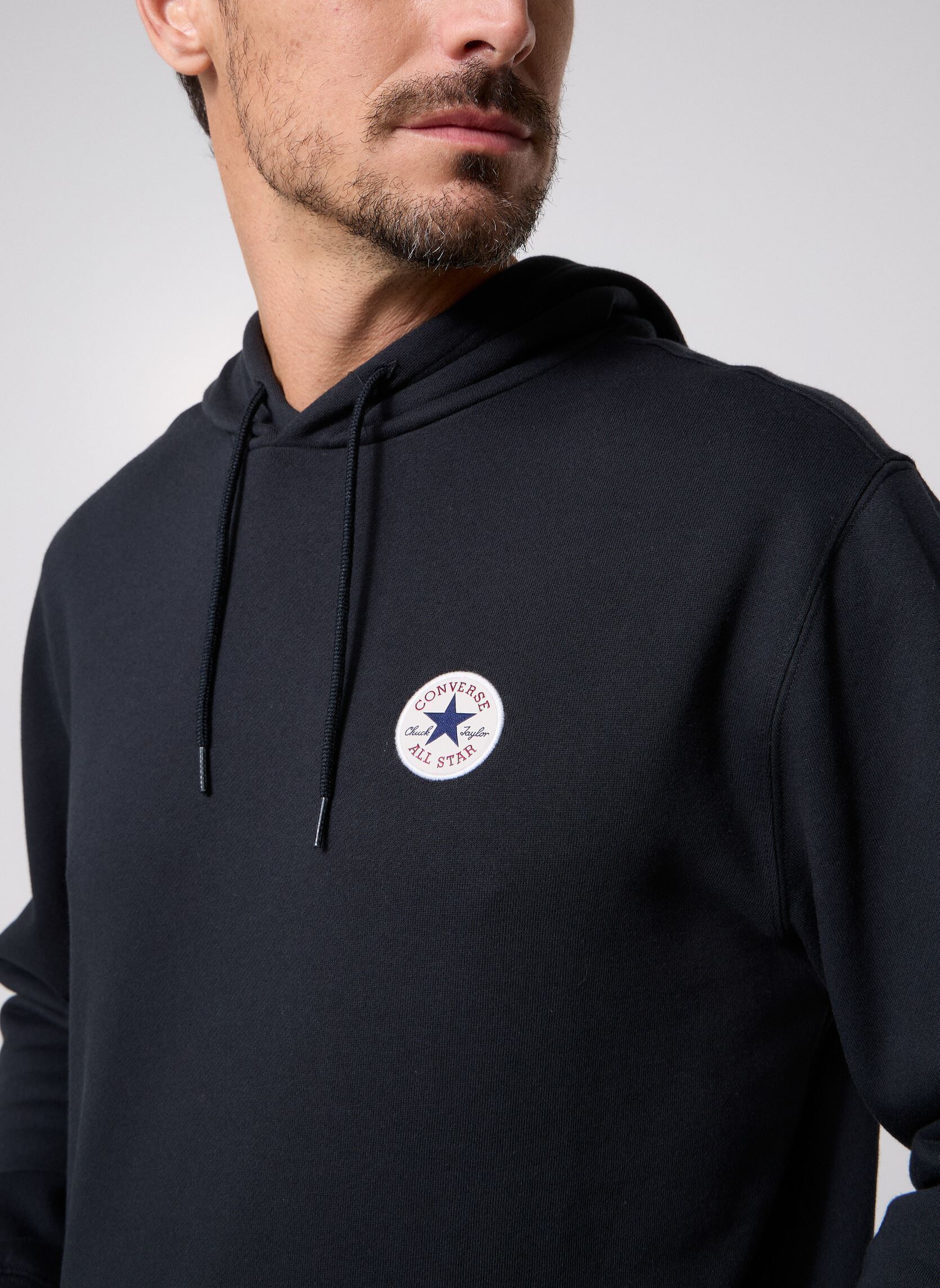 Sweats à capuche Chuck Patch Hoodie homme noir Converse Sweats à capuche Chuck Patch Hoodie homme noir Black Black