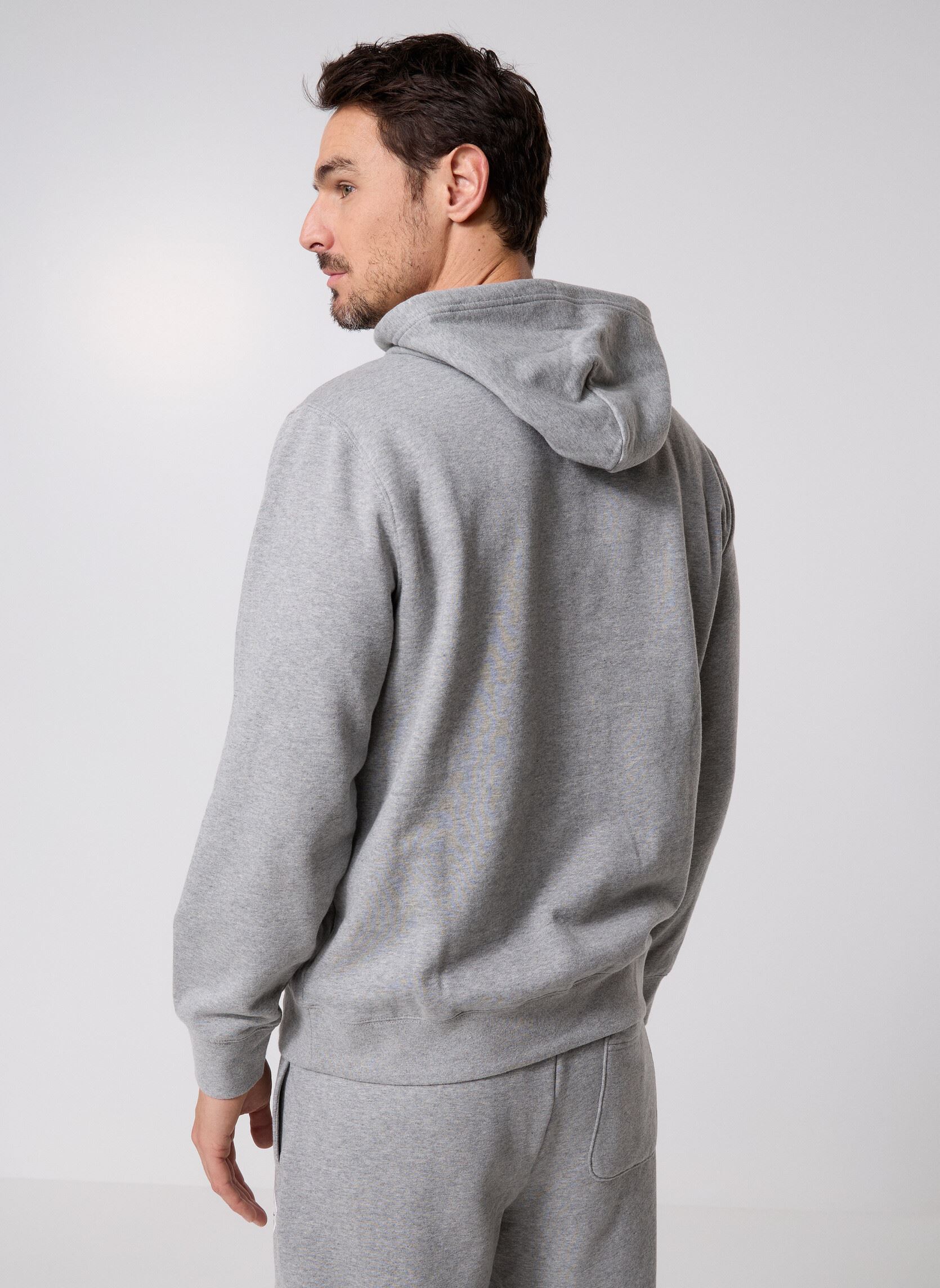 Hoodies Chuck Patch Hoodie heren grijs Converse Hoodies Chuck Patch Hoodie heren grijs Vintage Grey Heather Grey