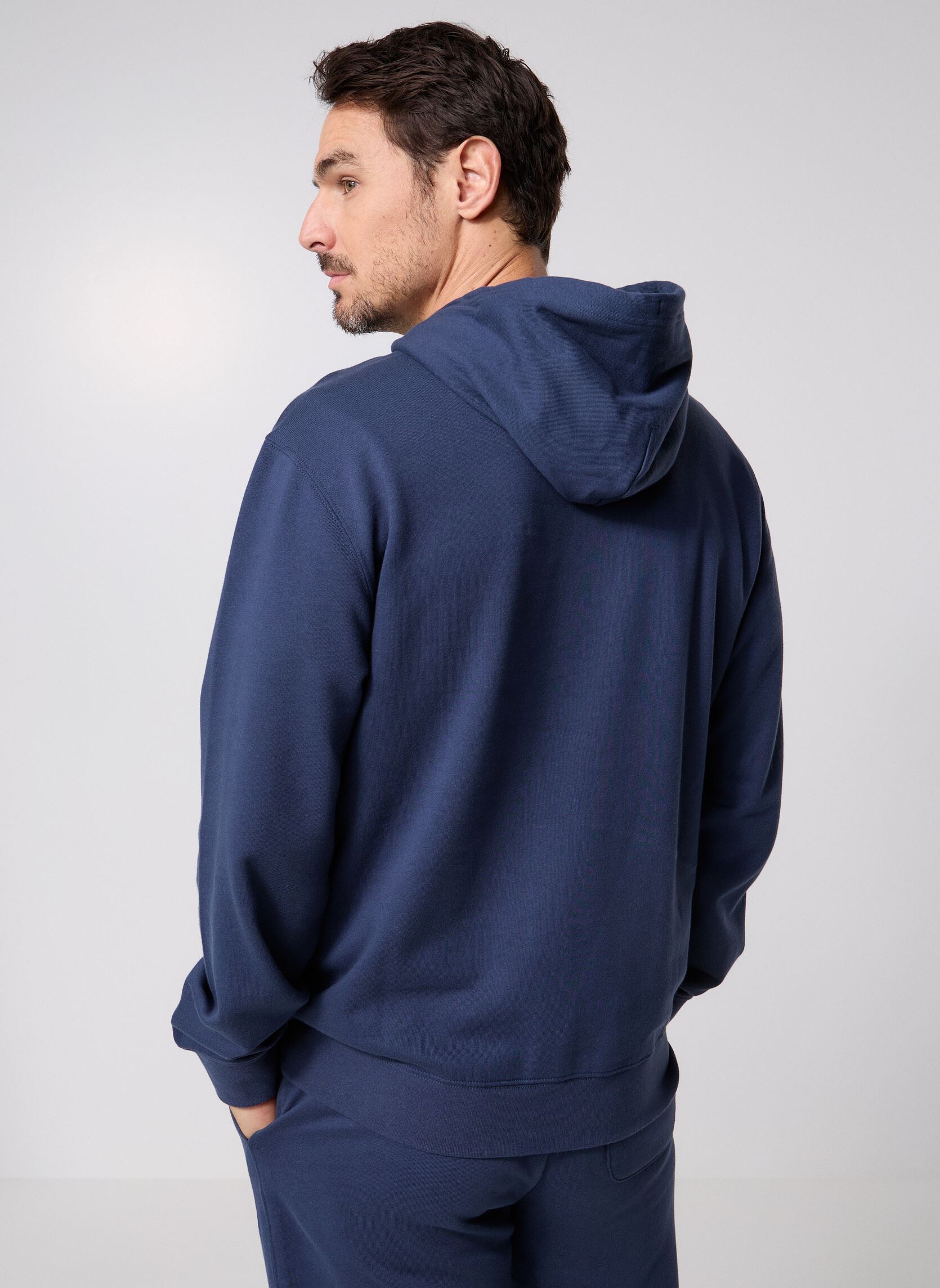 Hoodies Chuck Patch Hoodie heren blauw Converse Hoodies Chuck Patch Hoodie heren blauw Navy Blue