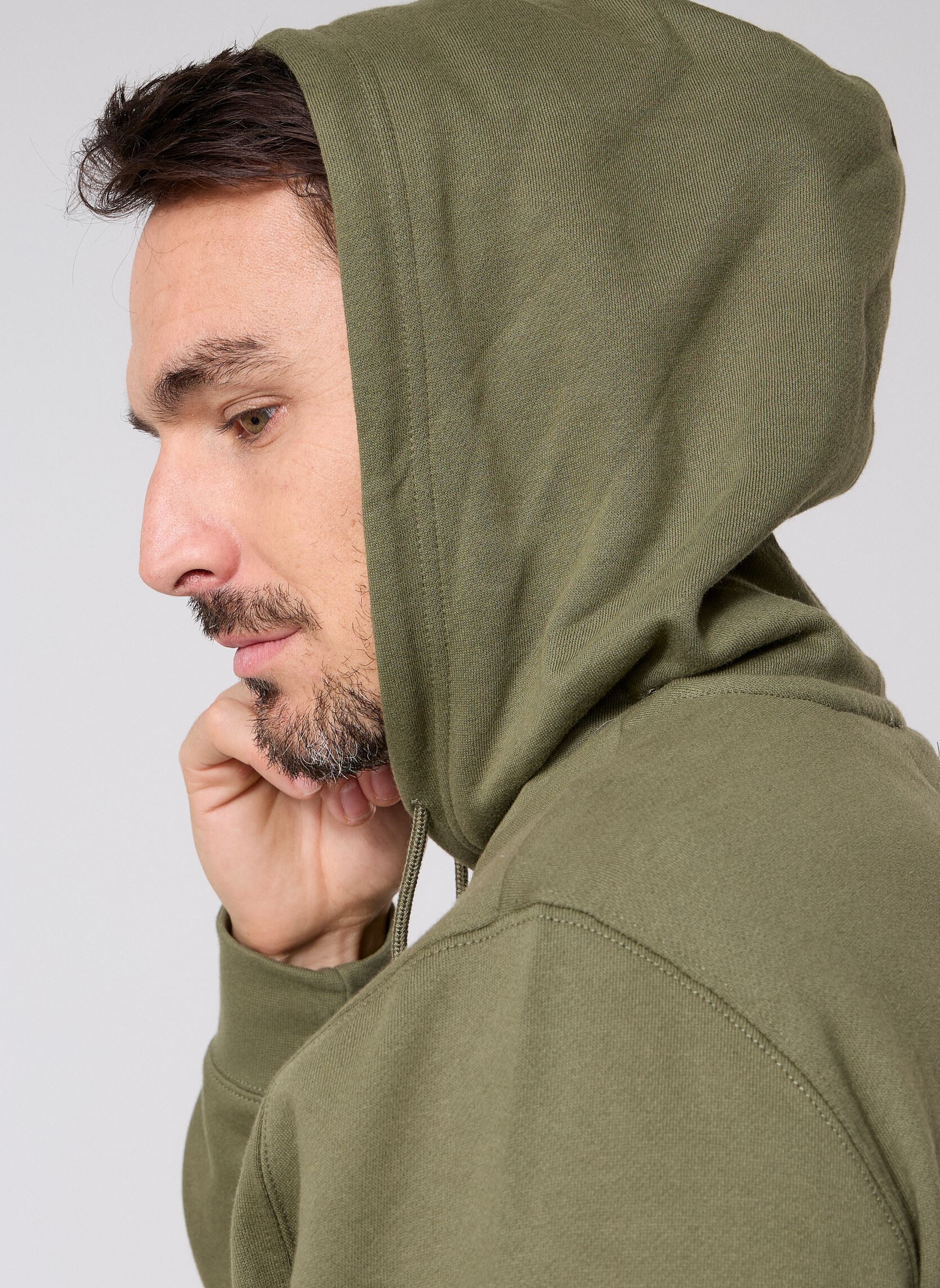 Hoodies Chuck Patch Hoodie heren groen Converse Hoodies Chuck Patch Hoodie heren groen Utility Green Green