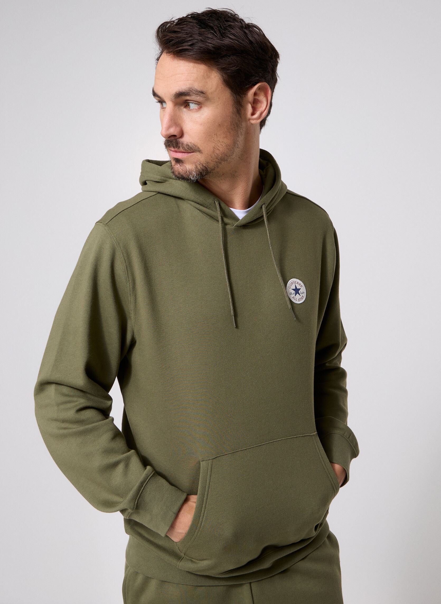 Vêtements Converse Chuck Patch Hoodie pour Homme