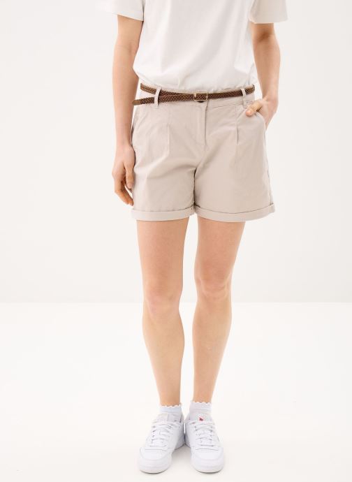 MADE BY Shorts SHORT-CHINO femme marron
