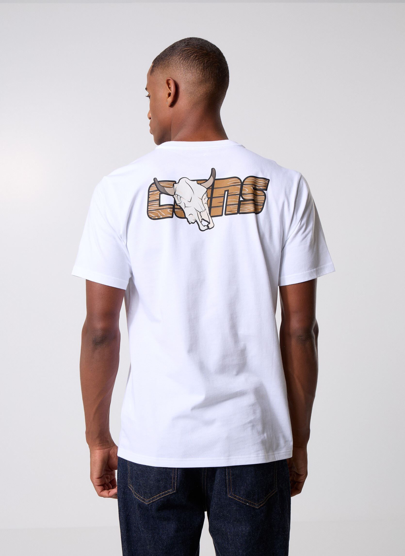 T-shirts met korte mouwen Driftwood Tee heren wit Converse T-shirts met korte mouwen Driftwood Tee heren wit White White