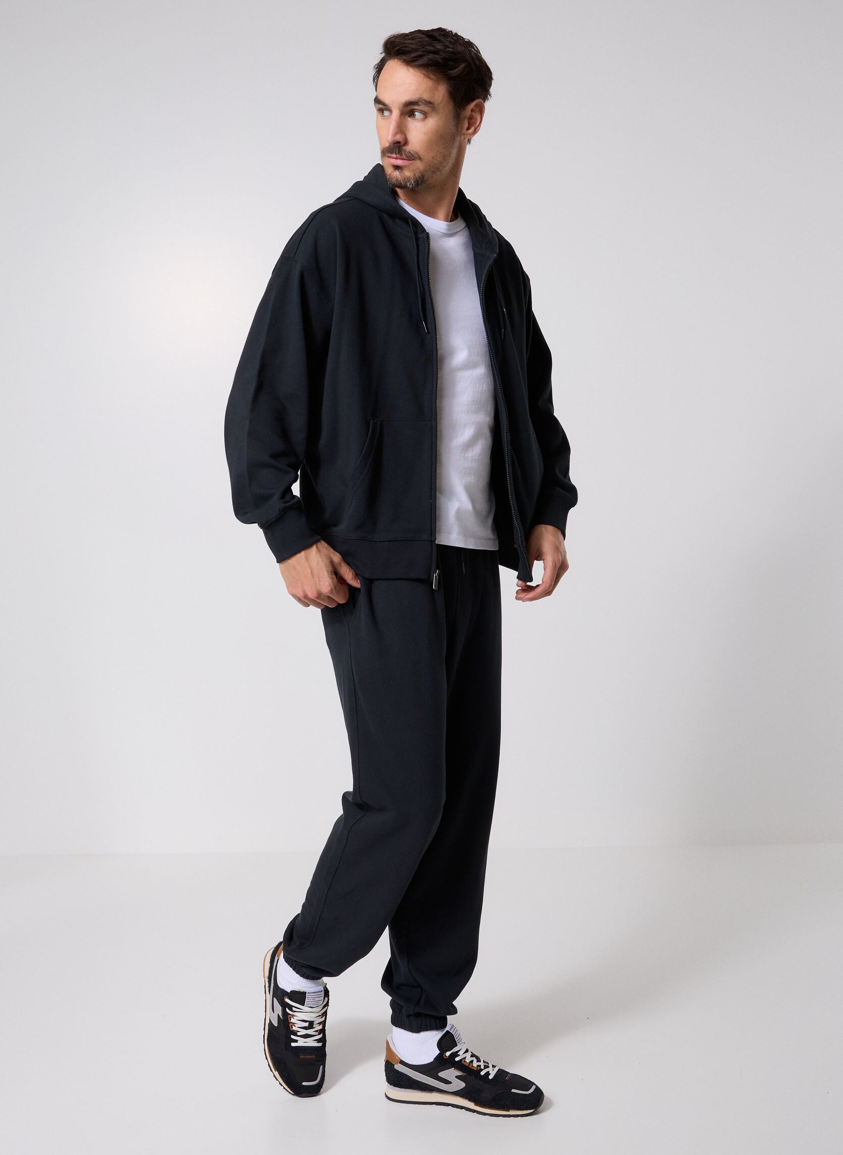 Joggingbroeken Open Hem Sneaker Pat heren zwart Converse Joggingbroeken Open Hem Sneaker Pat heren zwart Black Black