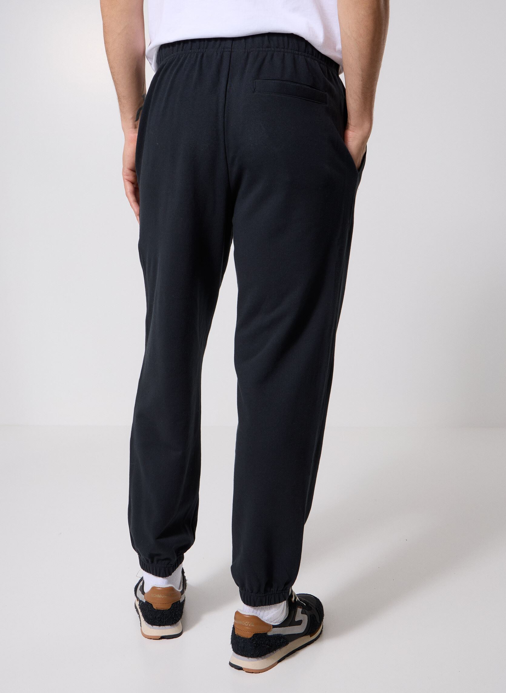 Joggingbroeken Open Hem Sneaker Pat heren zwart Converse Joggingbroeken Open Hem Sneaker Pat heren zwart Black Black