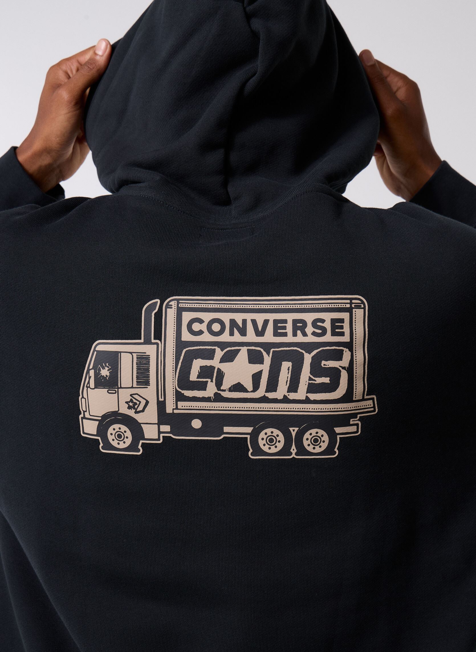 Sweats à capuche Premium Cons Hoodie homme noir Converse Sweats à capuche Premium Cons Hoodie homme noir Black Black
