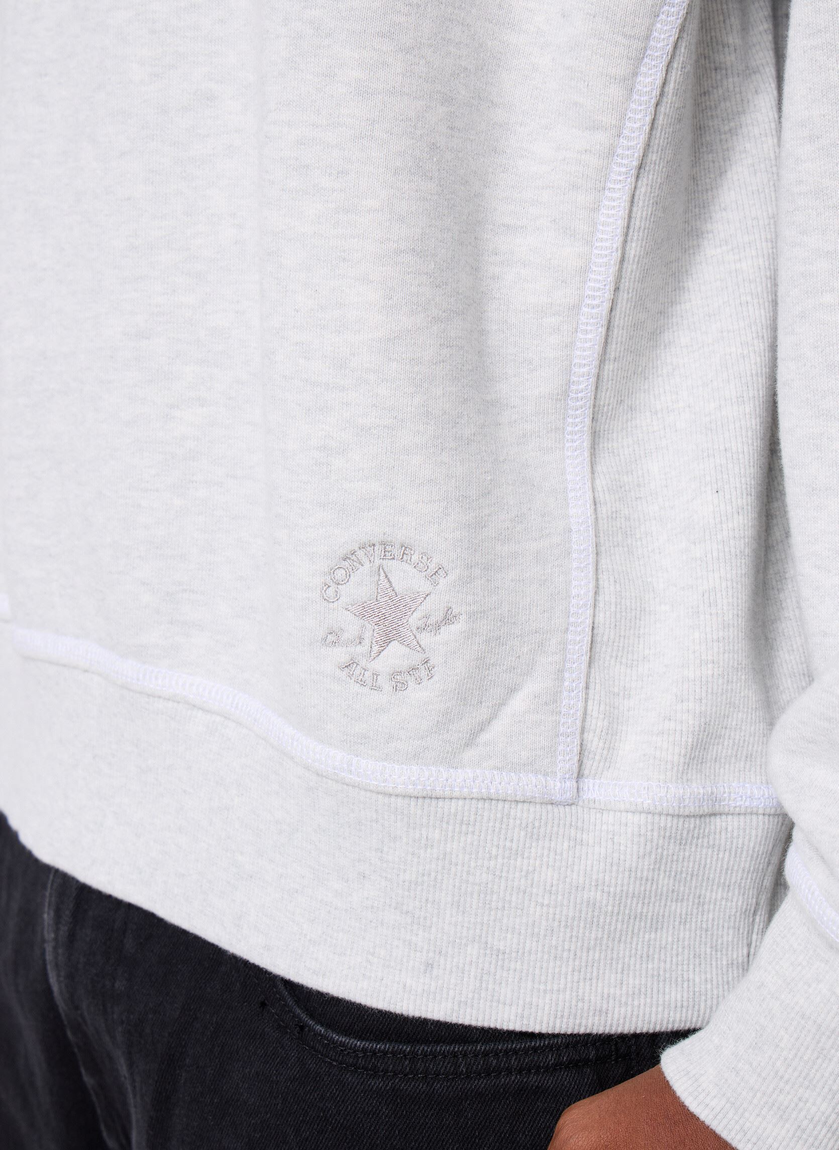 Sweats Gold Standard Crew homme gris Converse Sweats Gold Standard Crew homme gris Lt Grey Heather Grey