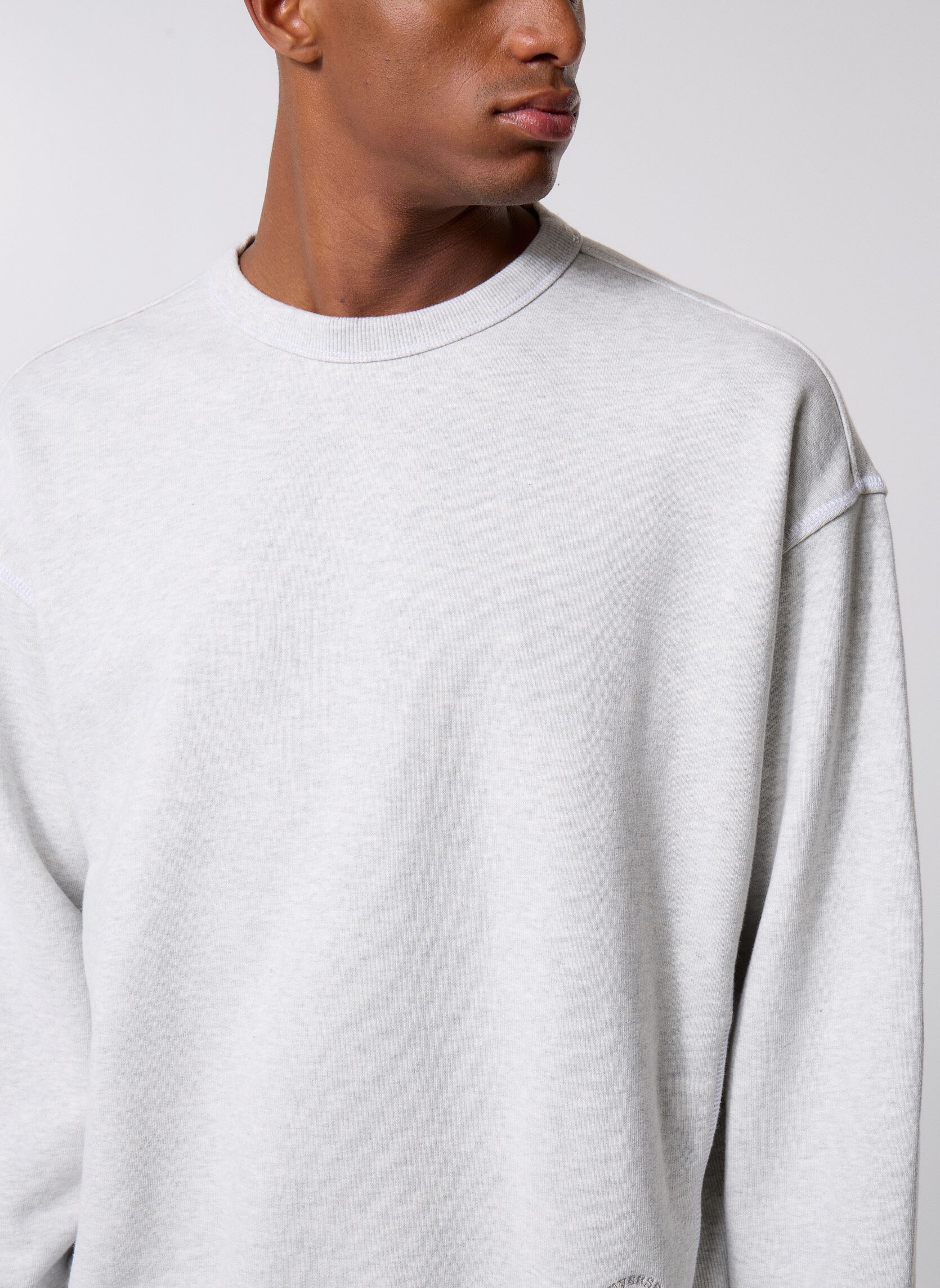 Sweats Gold Standard Crew homme gris Converse Sweats Gold Standard Crew homme gris Lt Grey Heather Grey