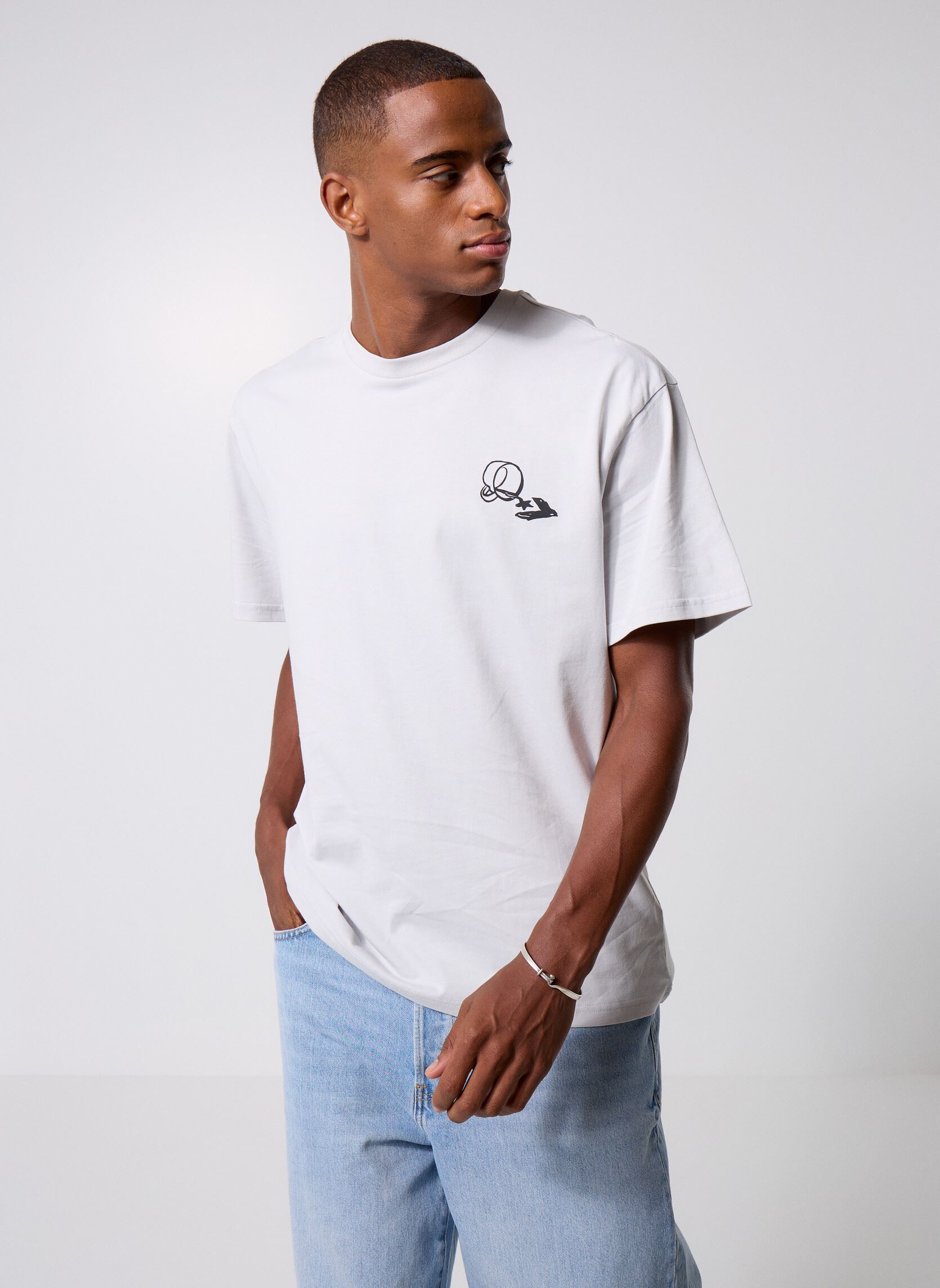Vêtements Converse Caf Tee pour Homme