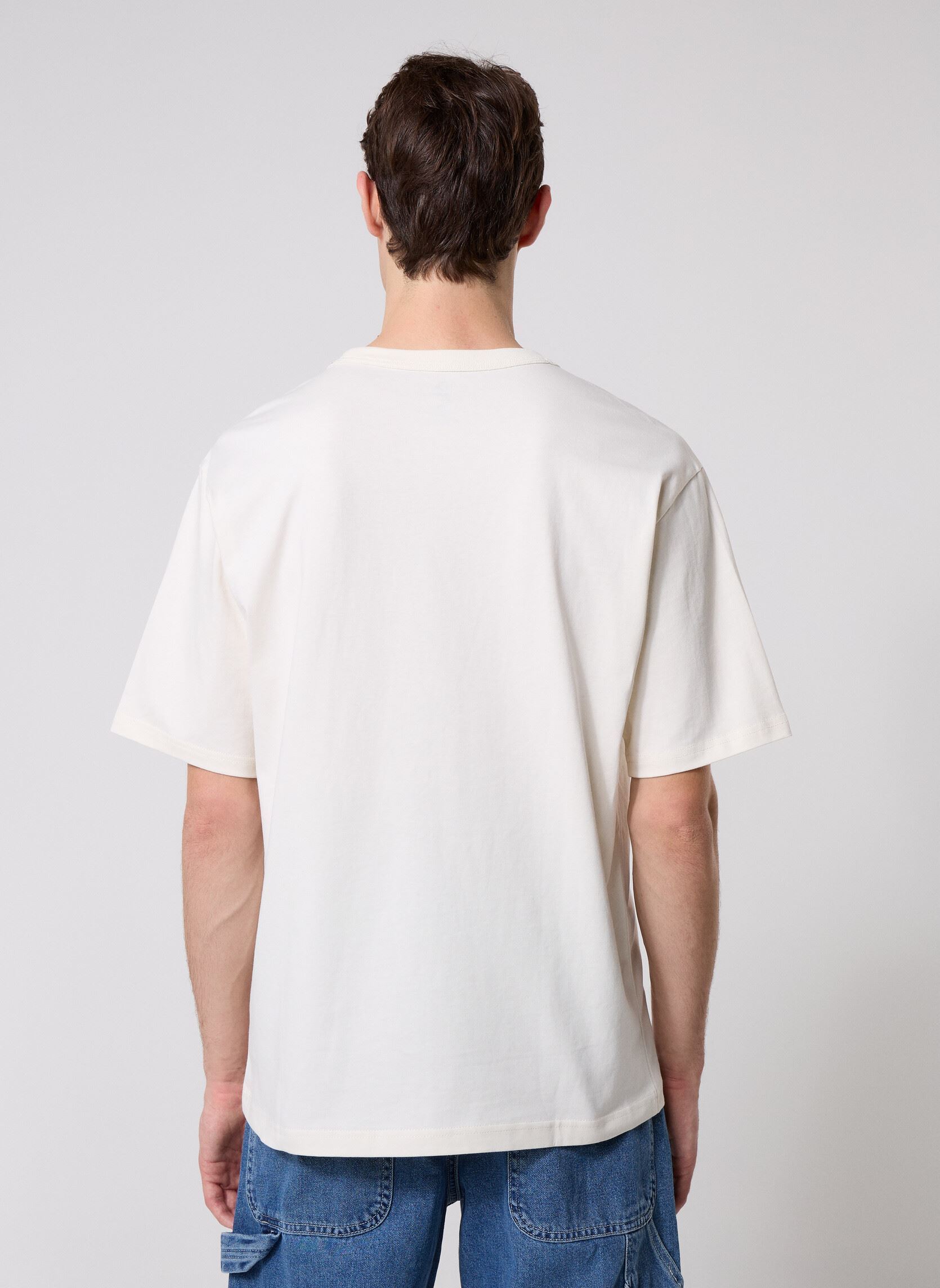 T-shirts met korte mouwen Take A Walk Tee heren wit Converse T-shirts met korte mouwen Take A Walk Tee heren wit Egret White