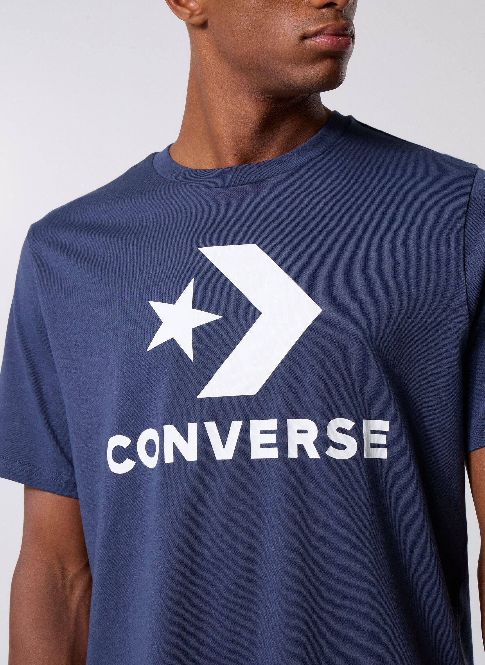 Kurzarm-T-Shirts Cvm5T458Standard Fit herren blau Converse Kurzarm-T-Shirts Cvm5T458Standard Fit herren blau Navy Blue