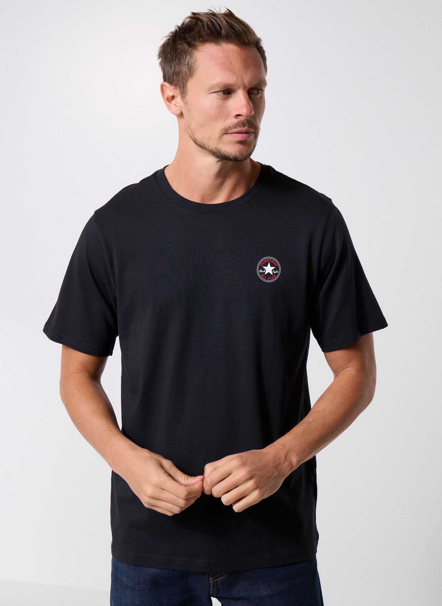 Vêtements Converse Core Chuck Patch Tee 17 pour Homme