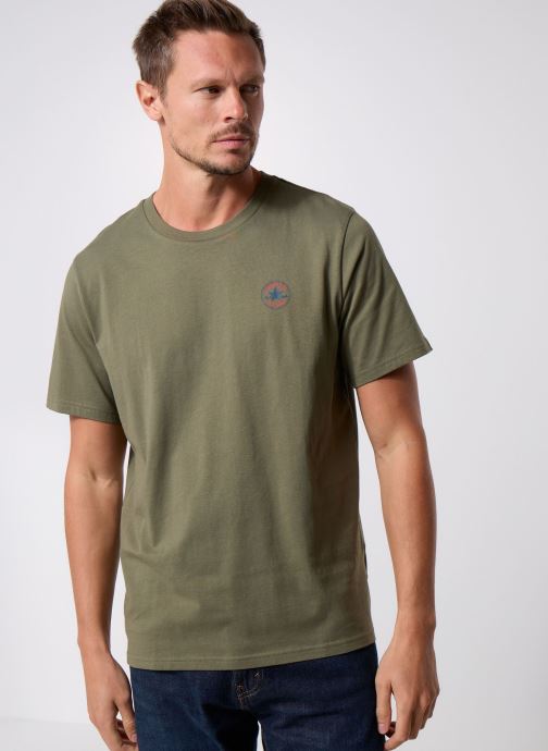 Converse Tee-shirts manches courtes Core Chuck Patch Tee homme vert