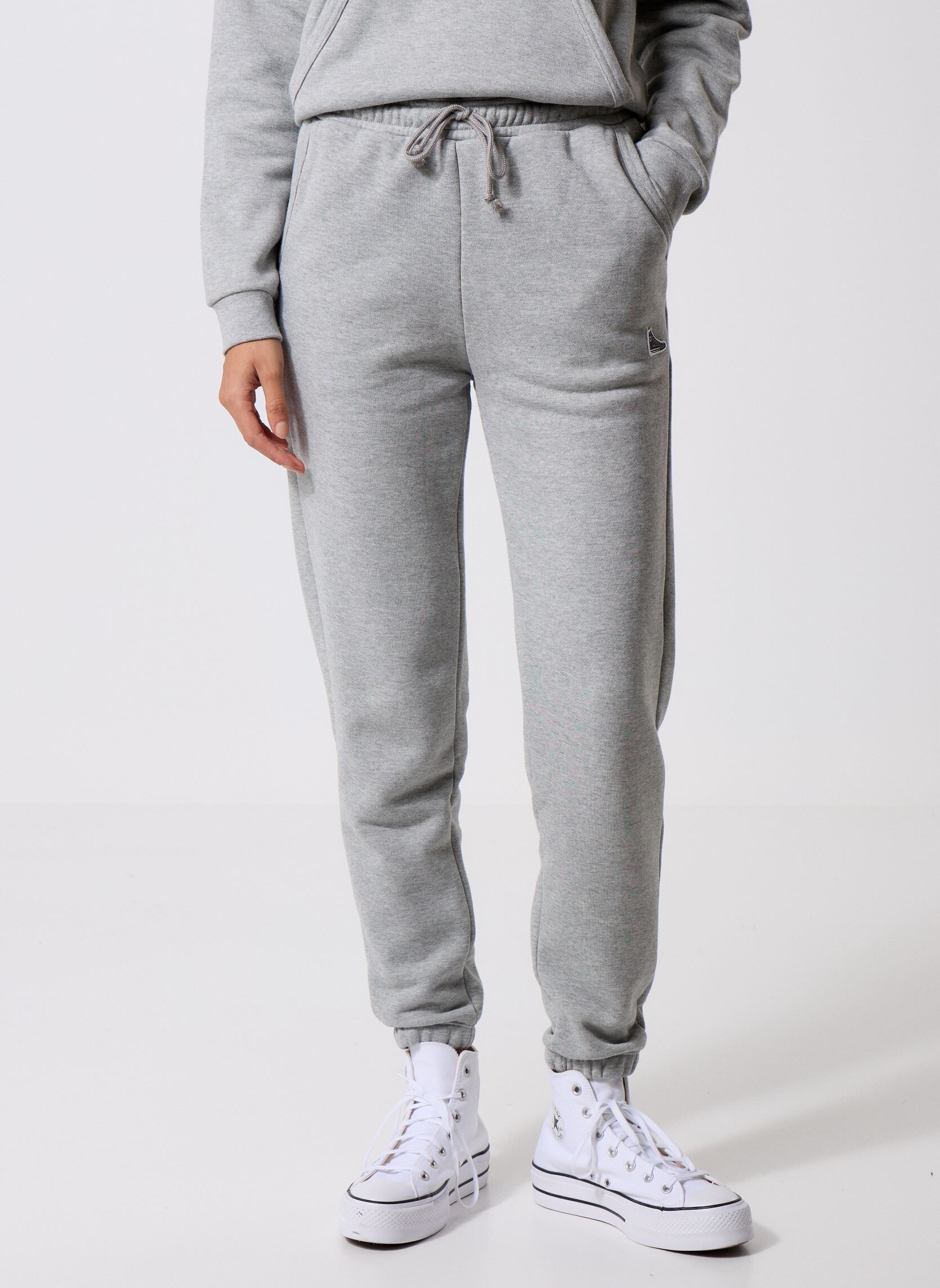 Vêtements Converse Sneaker Patch Pant pour Femme