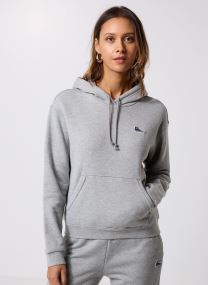 Sweats à capuche Sneaker Patch Hoodie femme gris