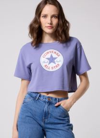 Tee-shirts manches courtes Chuck Patch Tee femme violet