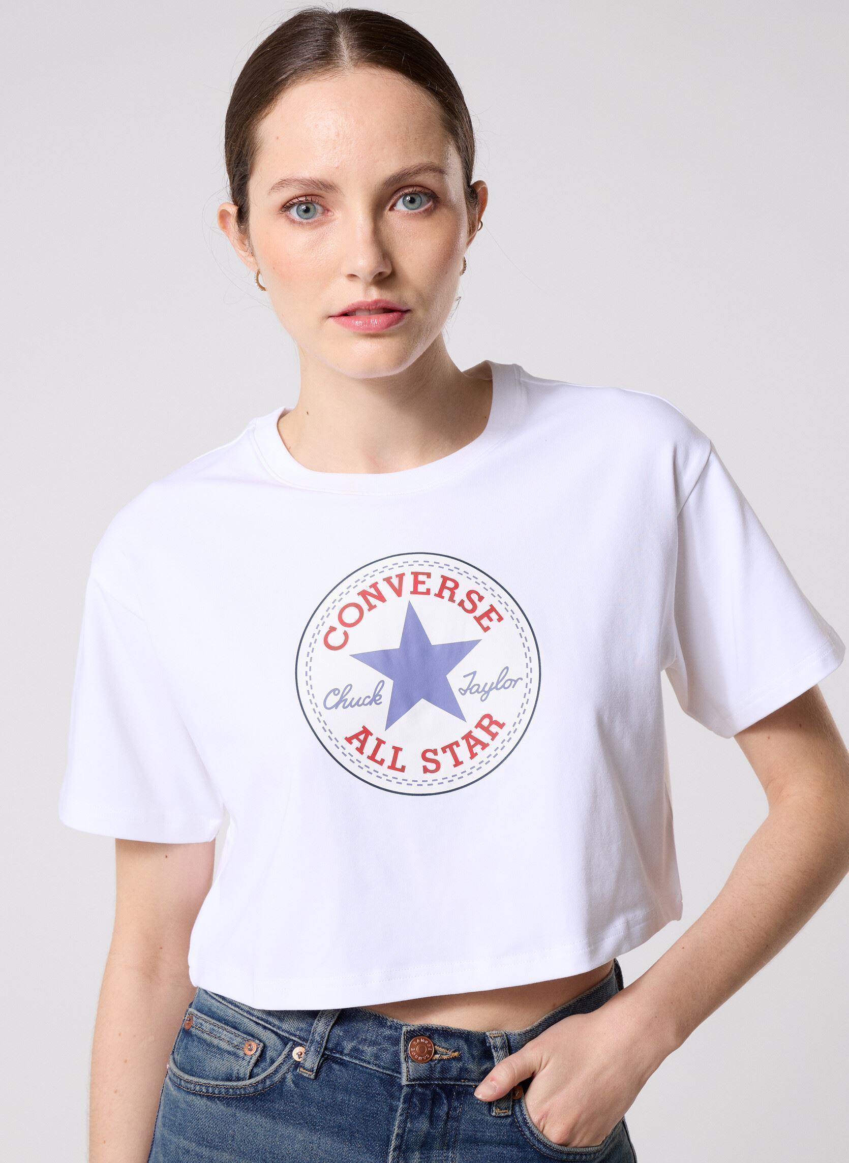 Vêtements Converse Chuck Patch Tee pour