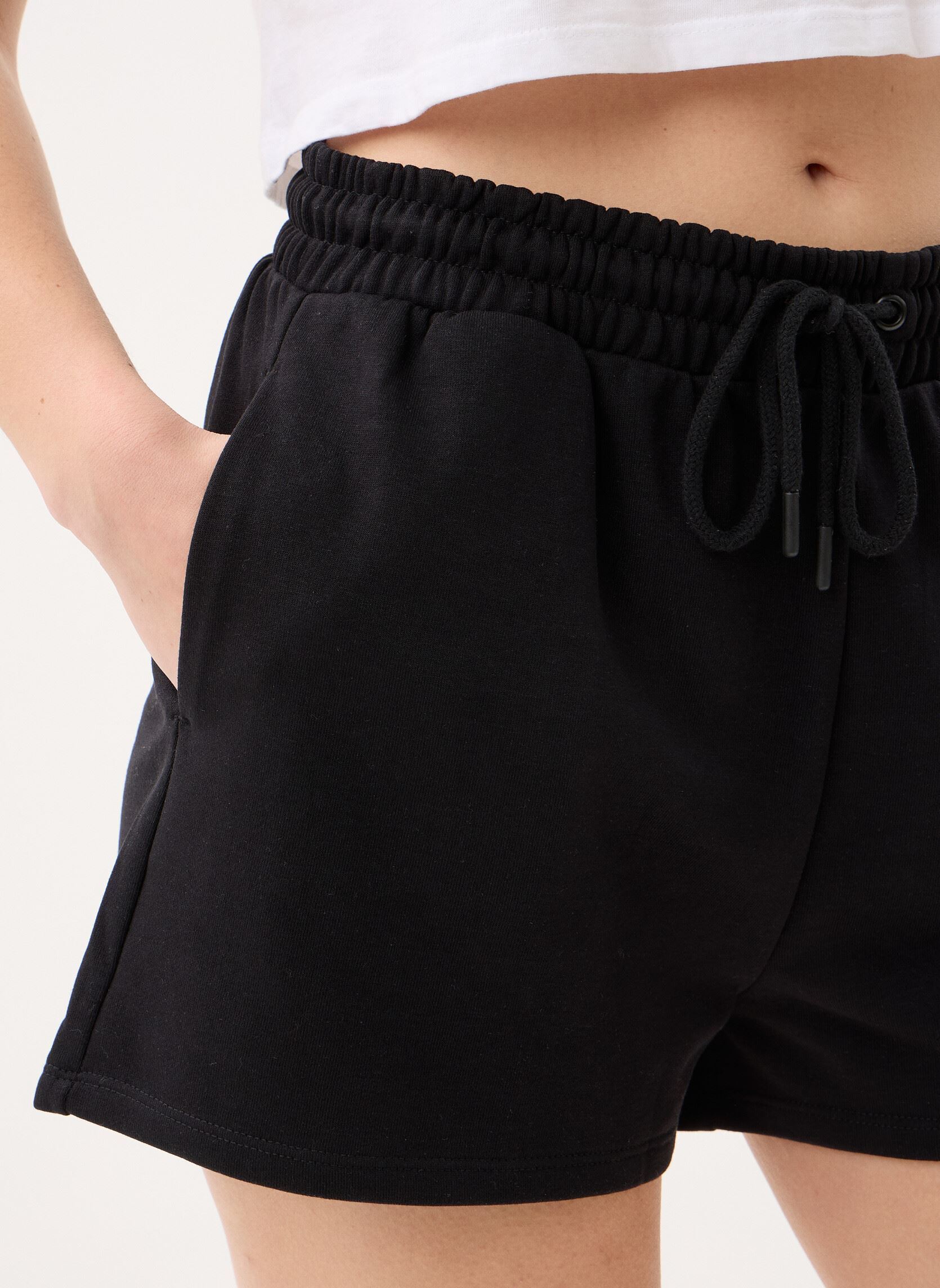 Shorts SHORT-SPORTSWEAR2 damen schwarz MADE BY Shorts SHORT-SPORTSWEAR2 damen schwarz JET BLACK