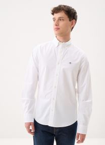 Chemises Slim Stretch Oxford Shirt M homme blanc GANT Chemises Slim Stretch Oxford Shirt M homme blanc BLANC