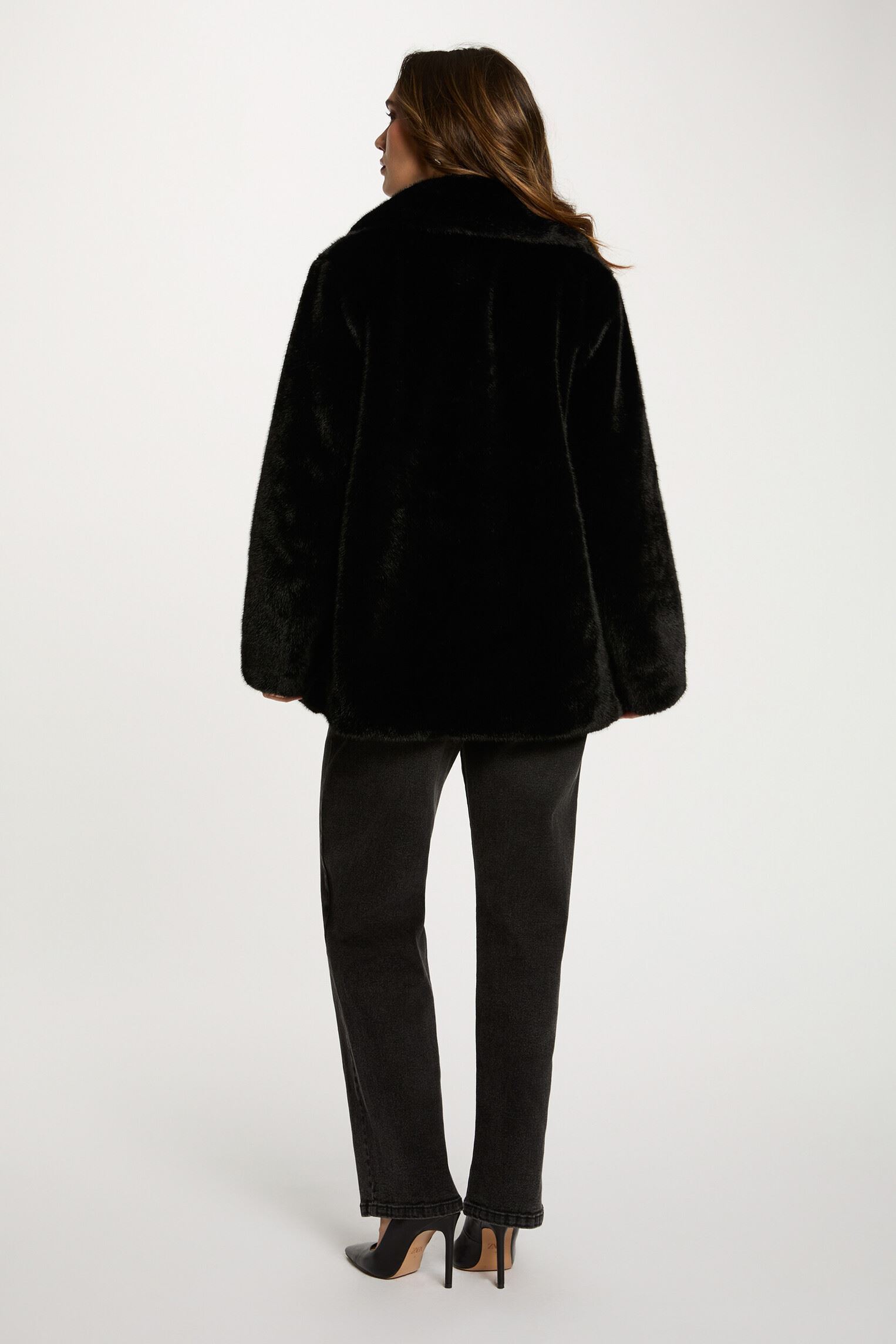 Abrigos 252-GOVIA mujer negro Morgan Abrigos 252-GOVIA mujer negro NOIR M