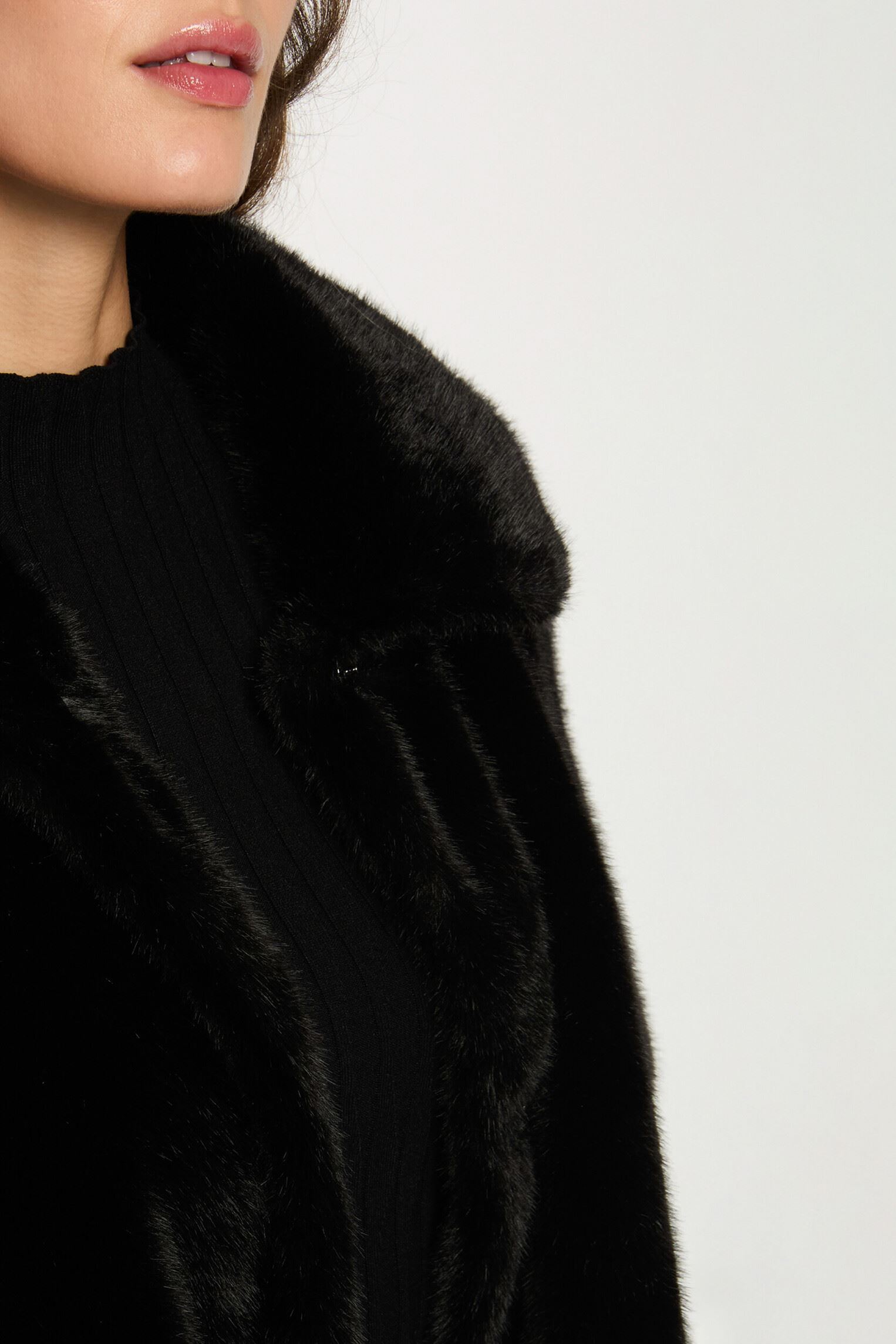 Abrigos 252-GOVIA mujer negro Morgan Abrigos 252-GOVIA mujer negro NOIR M