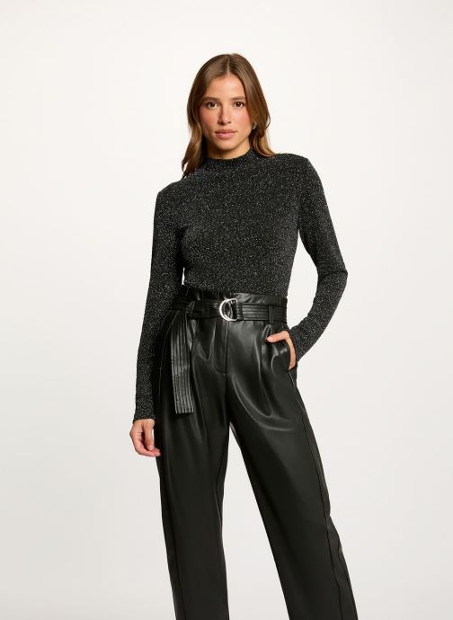 Morgan Tee-shirts manches longues 252-TBRIN femme noir