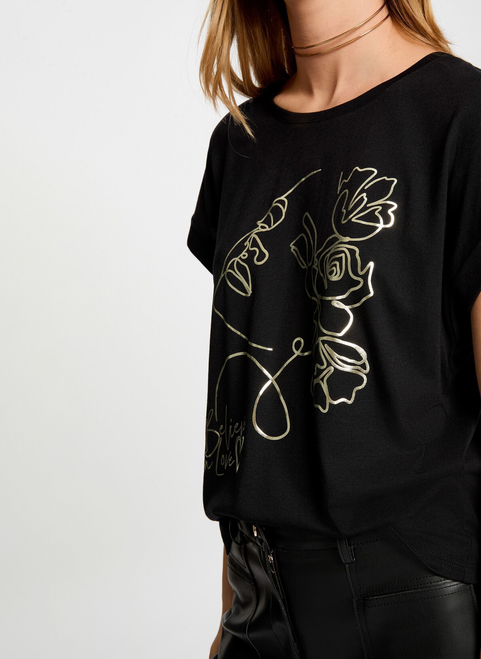 Tee-shirts 252-DSUCCES femme noir Morgan Tee-shirts 252-DSUCCES femme noir NOIR M