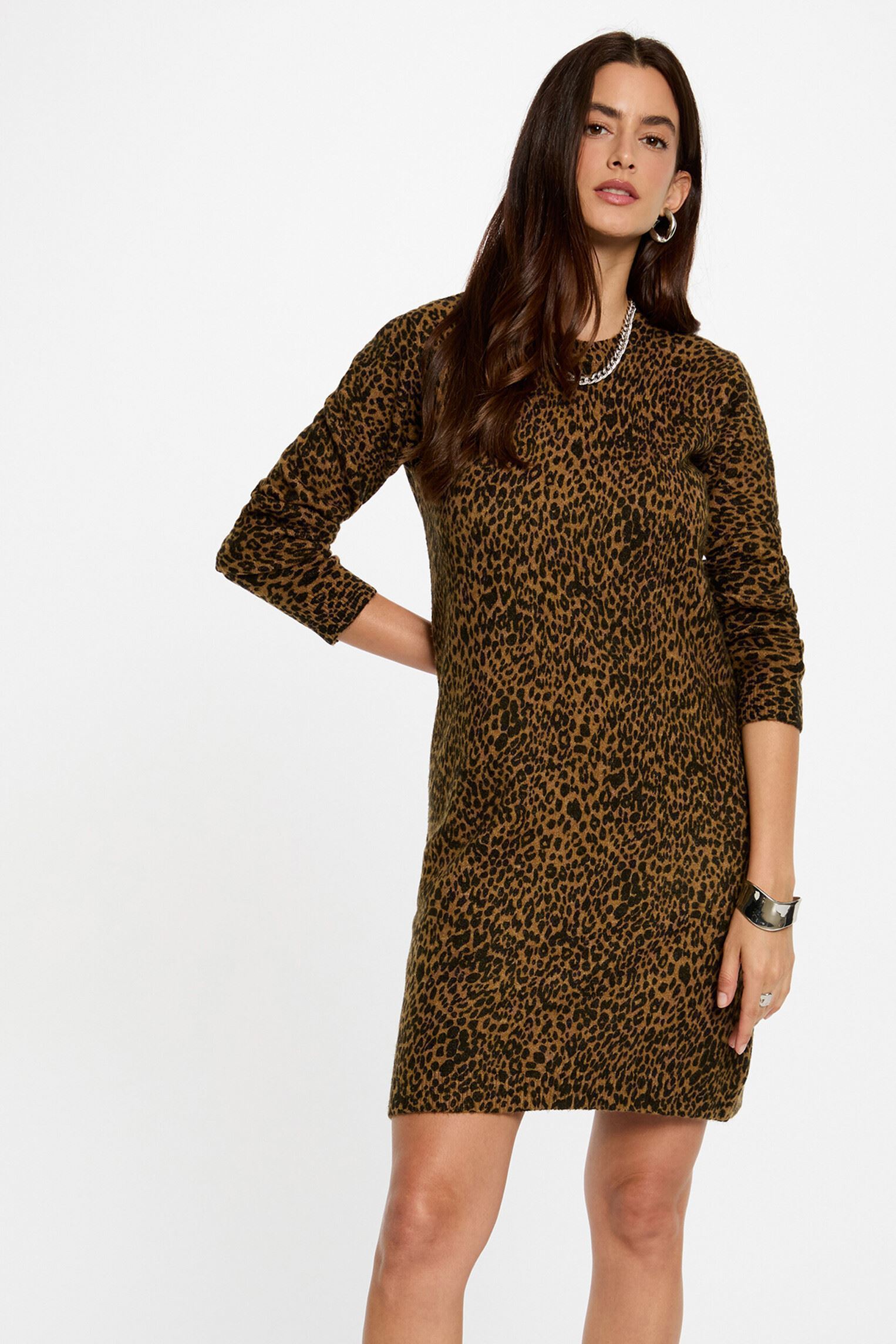 Robe courte tricot femme - vue 4