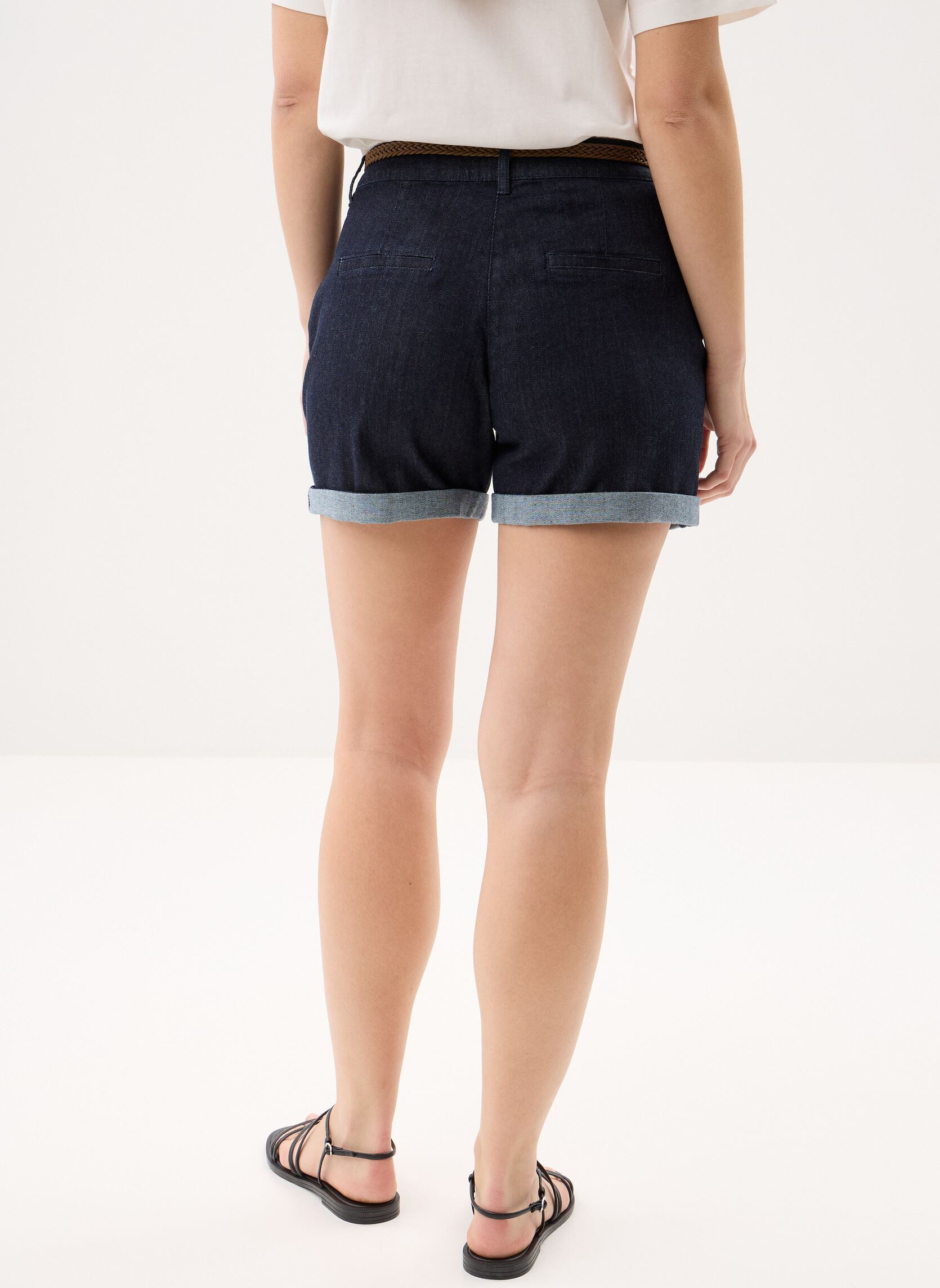 Shorts SHORT-CHINO-DENIM damen blau MADE BY Shorts SHORT-CHINO-DENIM damen blau DENIM BRUT