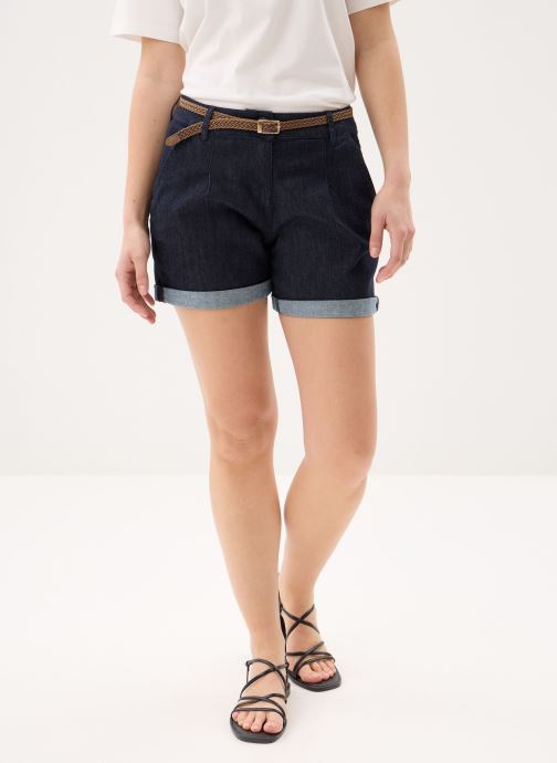 MADE BY Shorts SHORT-CHINO-DENIM damen blau