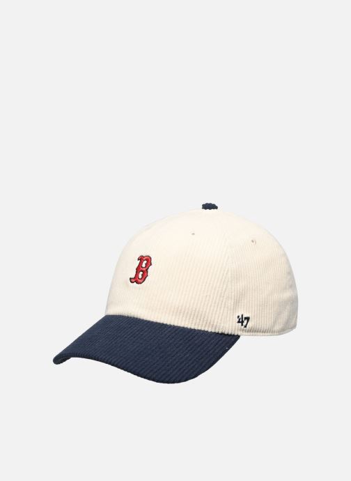 47 BRAND Casquettes 47 CAP MLB BOSTON RED SOX CORD BASRUNER blanc