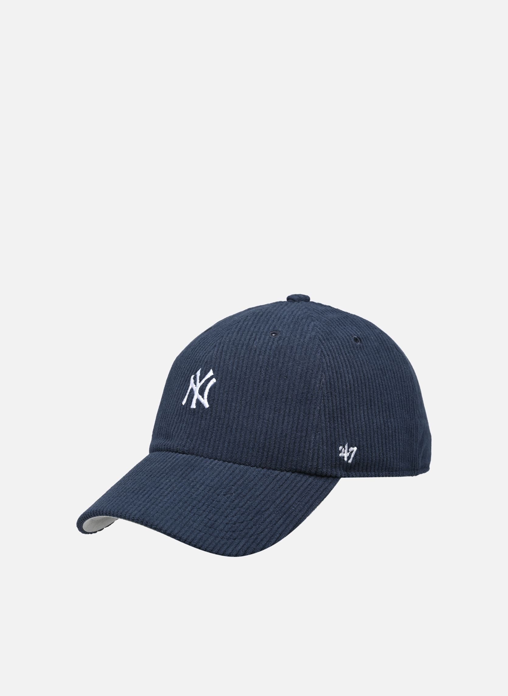 47 BRAND Casquettes Casquette - 47 CAP MLB NEW YORK YANKEES CORD bleu ...