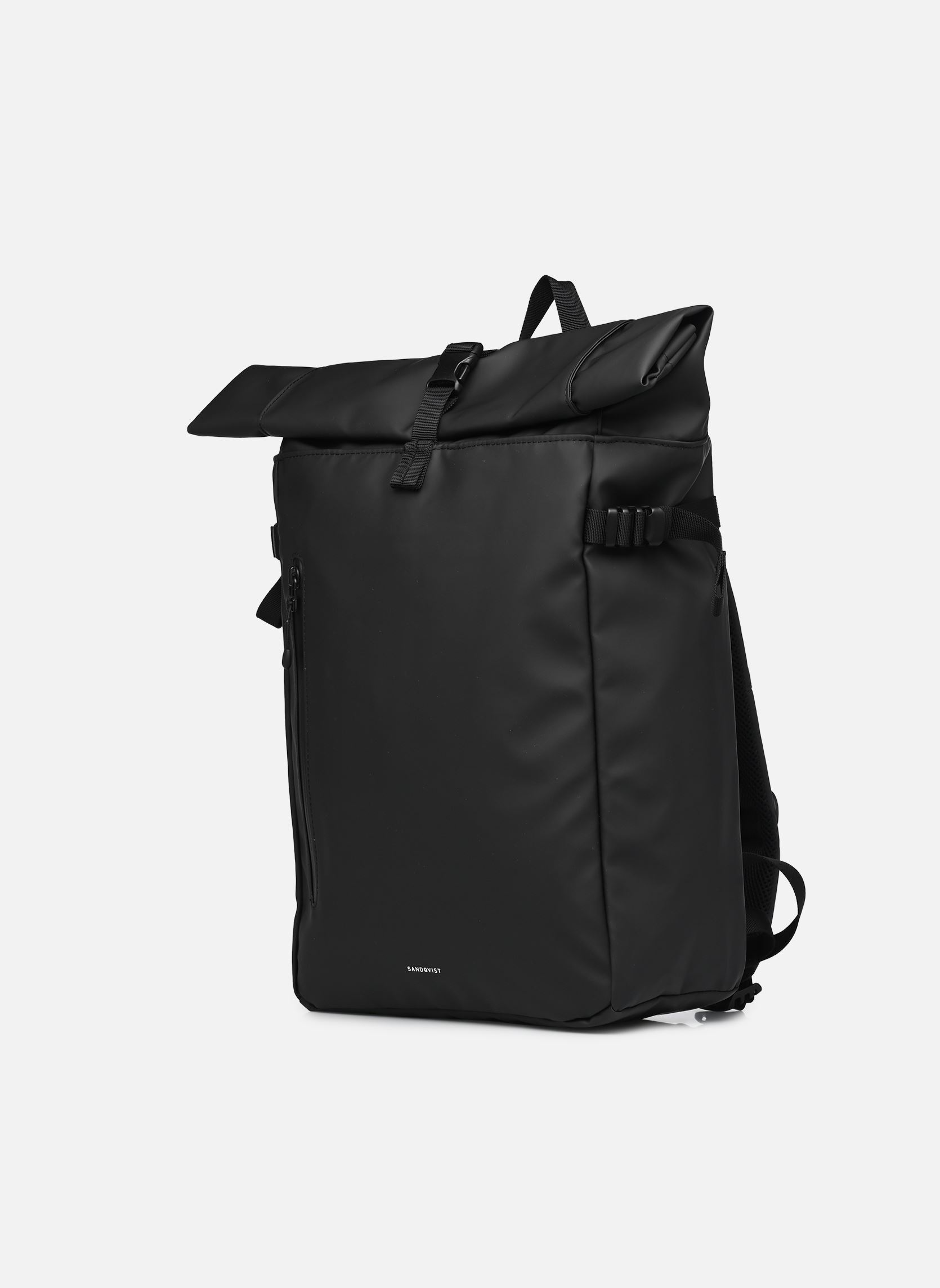 Rugtassen Stream Slim Rolltop M zwart SANDQVIST Rugtassen Stream Slim Rolltop M zwart Black