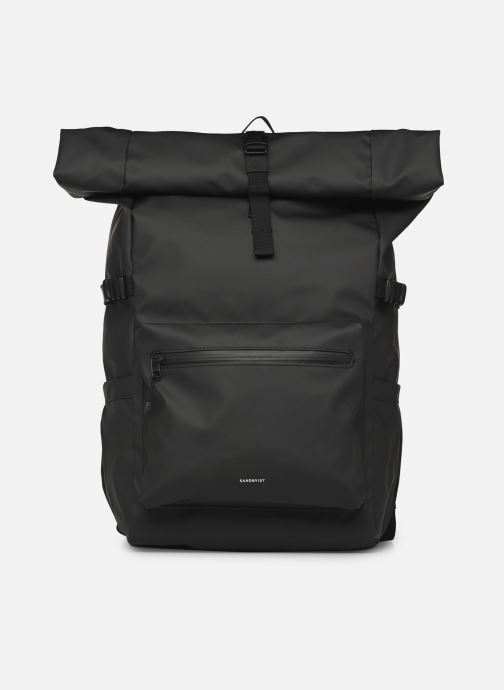 SANDQVIST Rugtassen Stream Rolltop Backpack L zwart