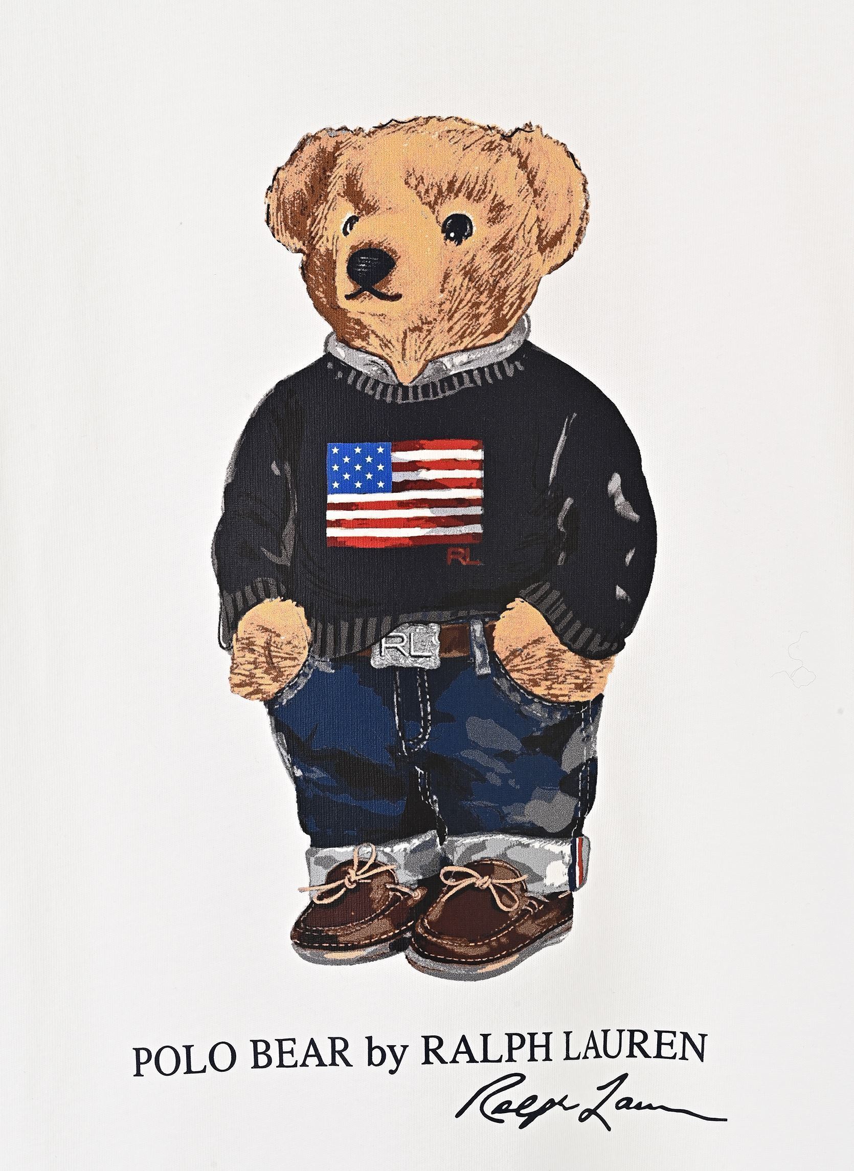 Kurzarm-T-Shirts KNIT-T-SHIRT NEW jungen weiß Polo Ralph Lauren Kurzarm-T-Shirts KNIT-T-SHIRT NEW jungen weiß WHITE CORE BEAR NEW