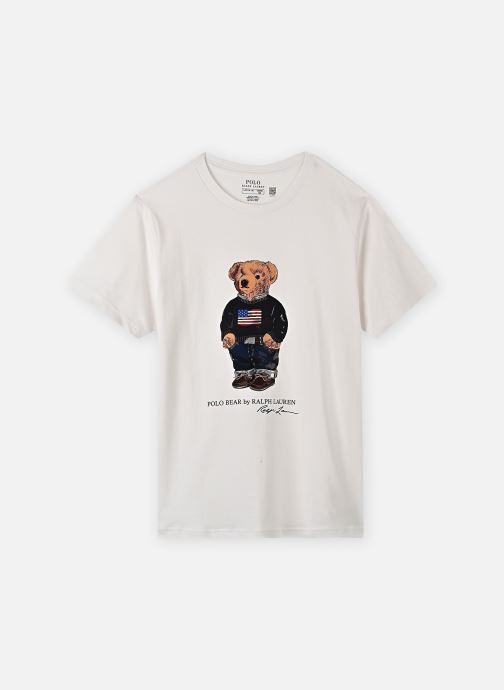 Polo Ralph Lauren Tee-shirts manches courtes KNIT-T-SHIRT NEW garçon blanc