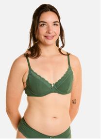 Brassières Soutien-gorge ampliforme kaki Danseuse femme vert Pomm'Poire Brassières Soutien-gorge ampliforme kaki Danseuse femme vert Vert