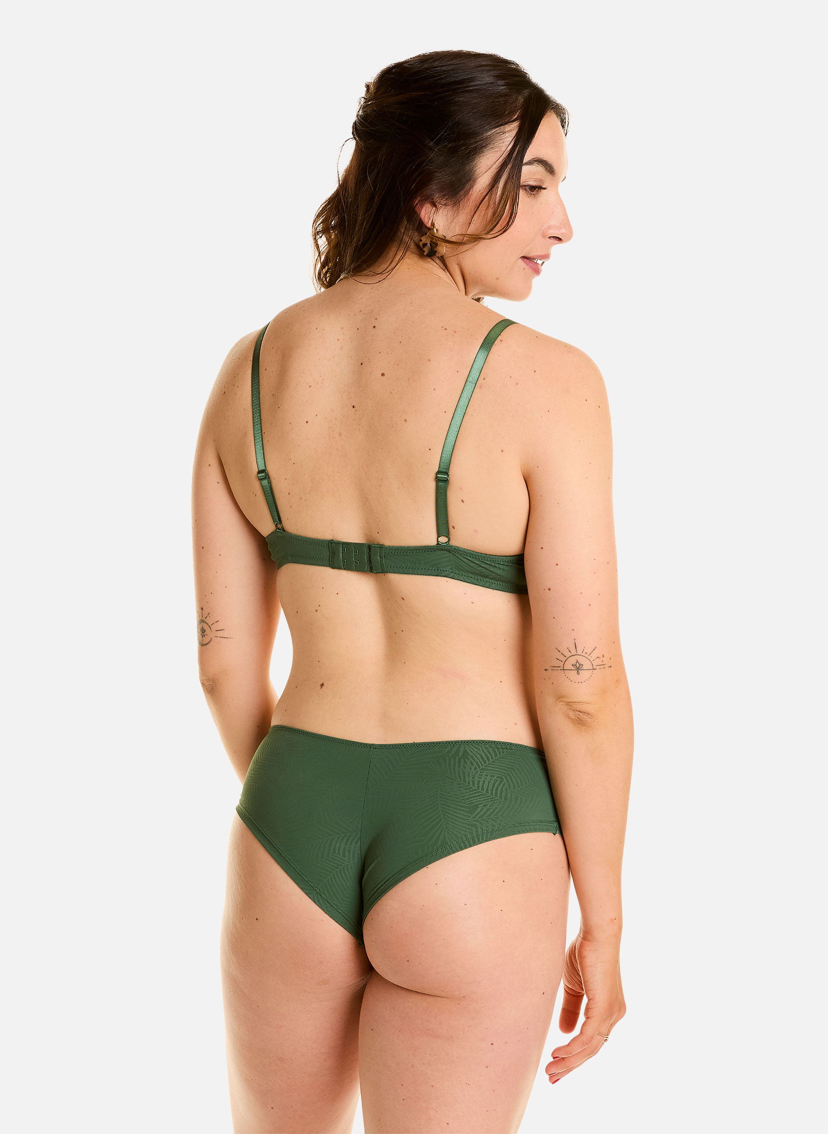 Brassières Soutien-gorge ampliforme kaki Danseuse femme vert Pomm'Poire Brassières Soutien-gorge ampliforme kaki Danseuse femme vert Vert