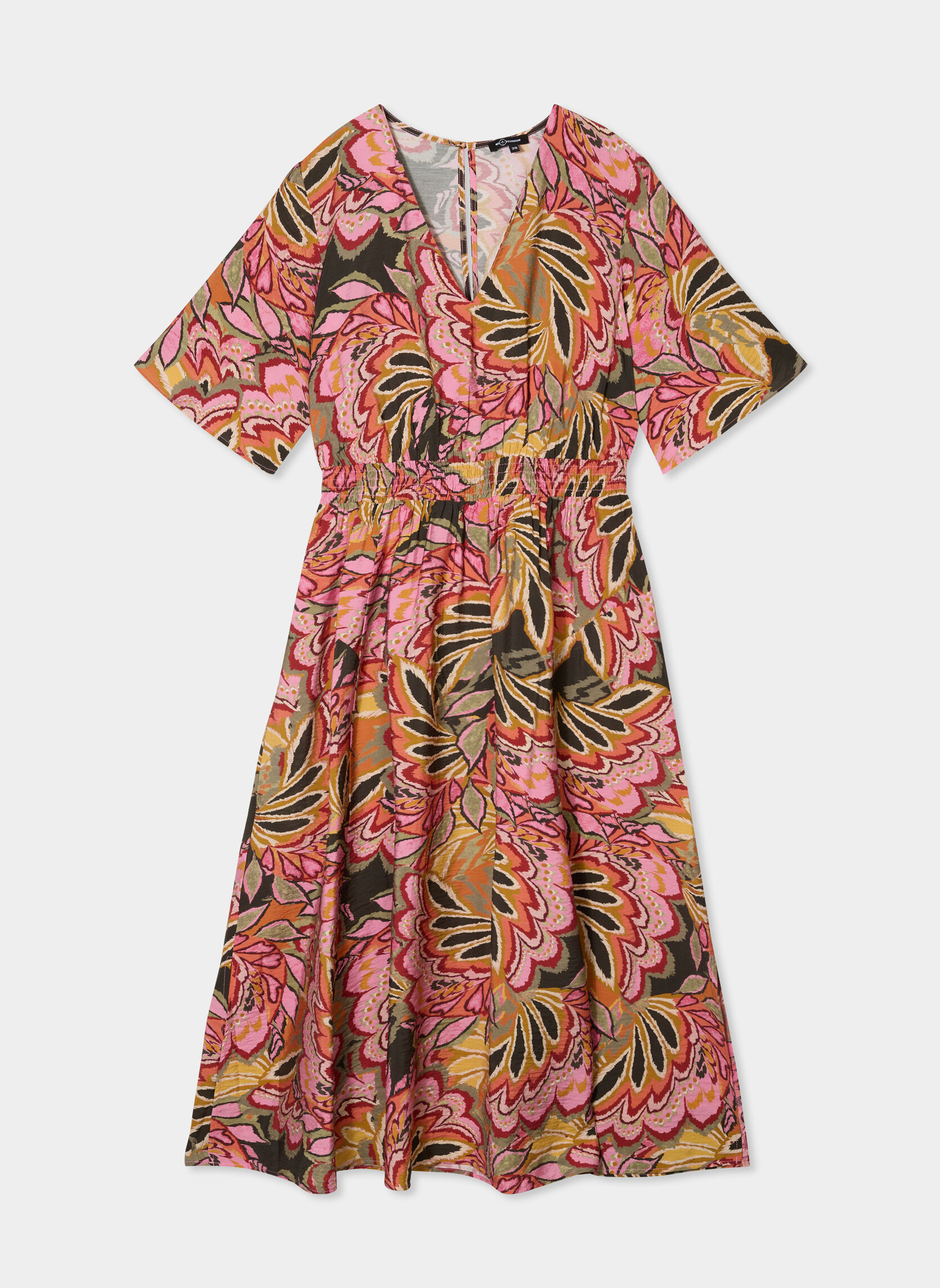 Robe Multicolore Boden - Taille 14, Style A-Line, Occasion En Très Bon état