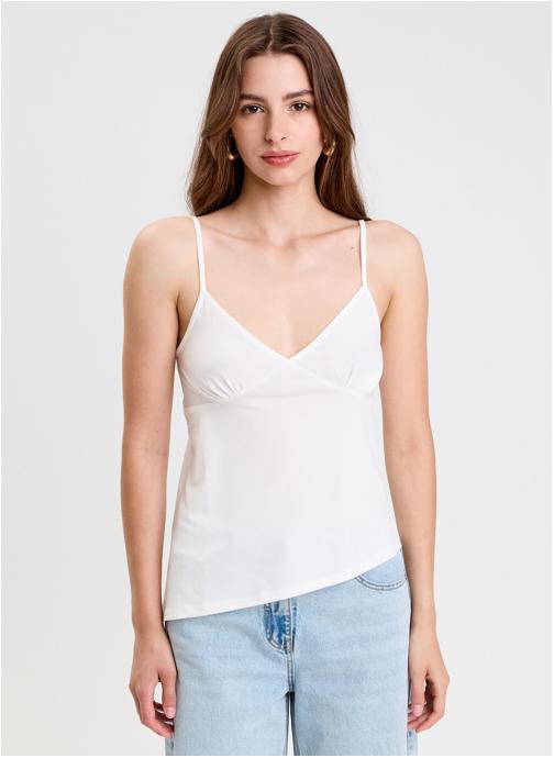 Cache Cache Débardeurs DTOPBLISS femme blanc