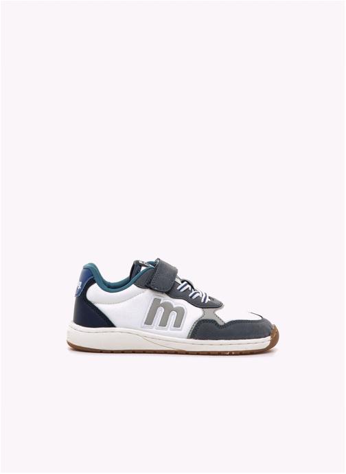 MTNG Baskets basses Sneakers Filles MTNG KIDS RESPECT 3 blanc fille bleu